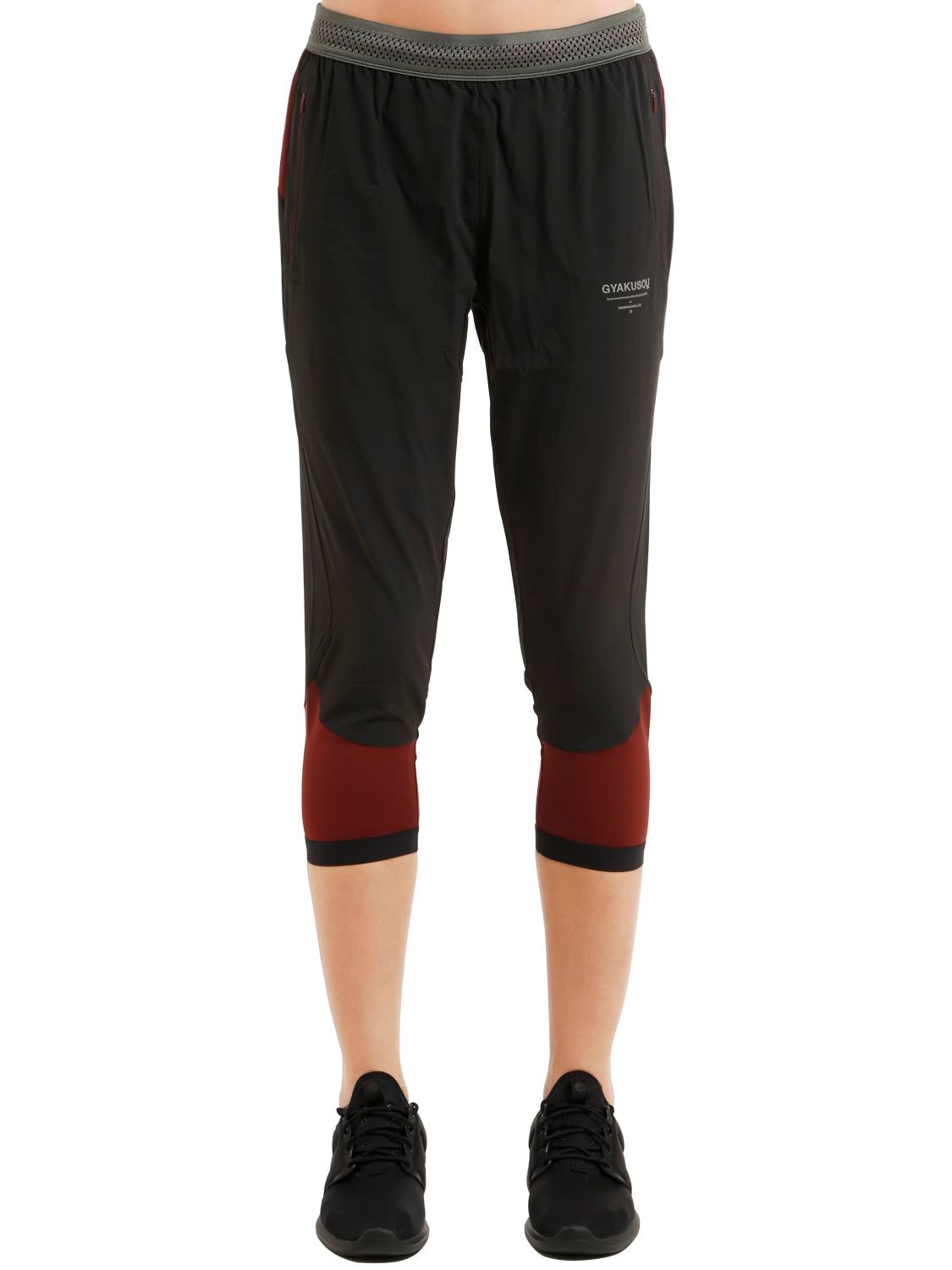 Nike Lab X Gyakusou 3qt Pants In Black