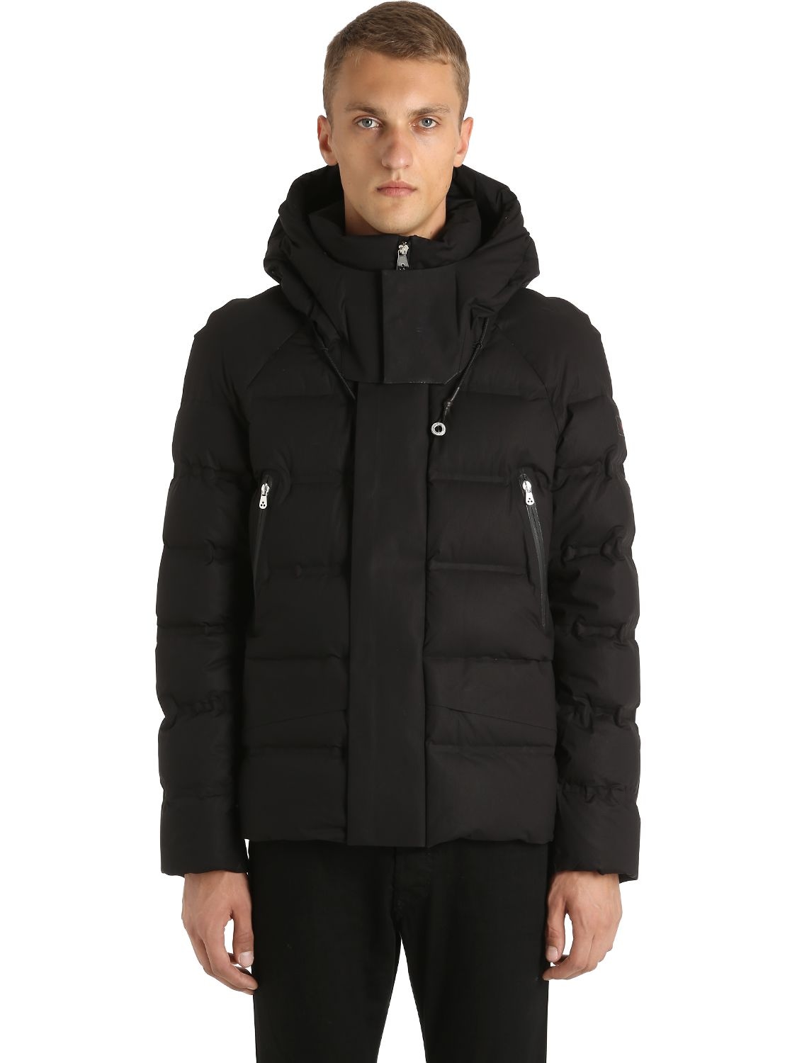 Peuterey Icon Norge Down Jacket In Black