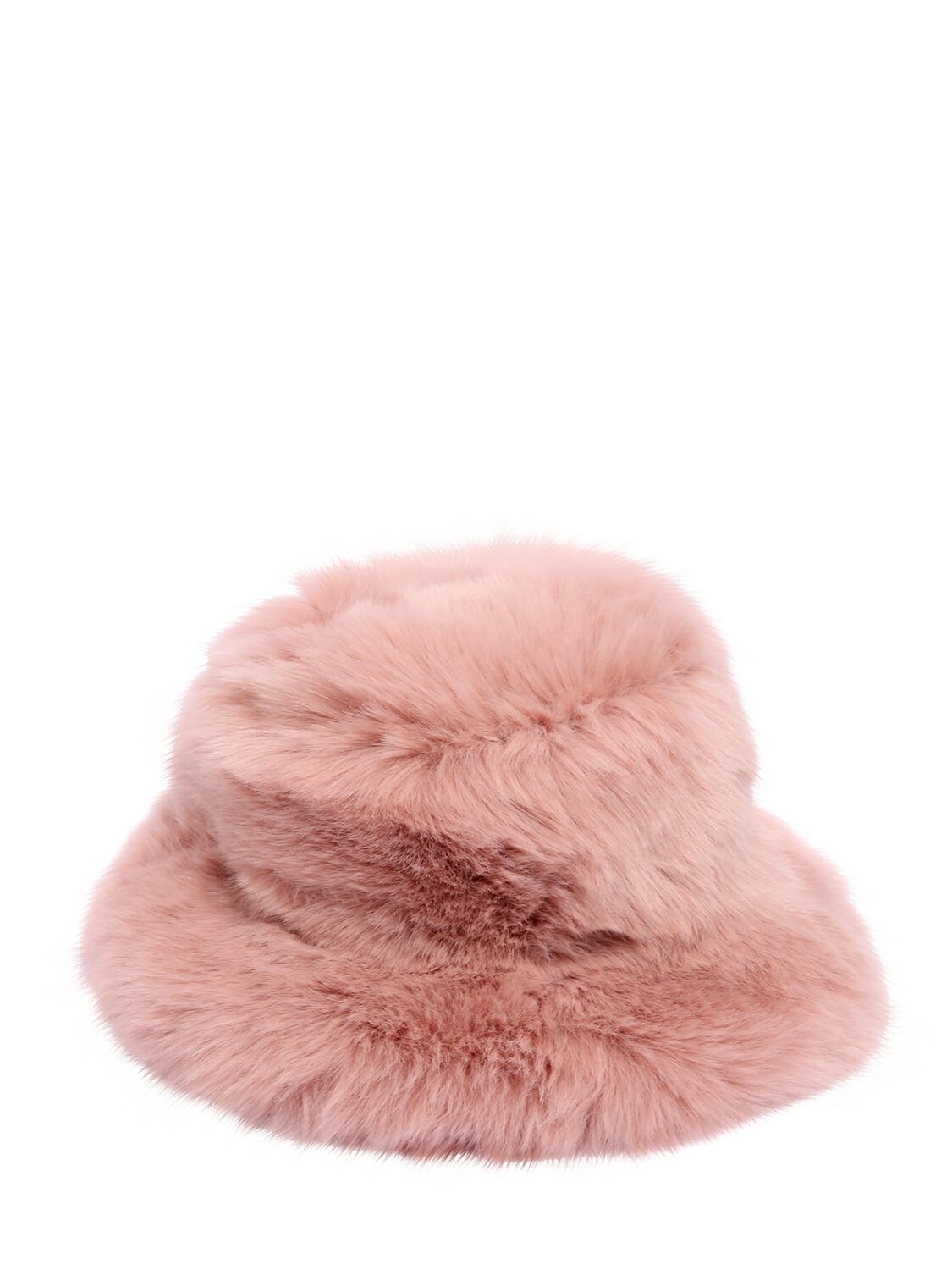 Angel Chen Faux Fur Hat In Pink