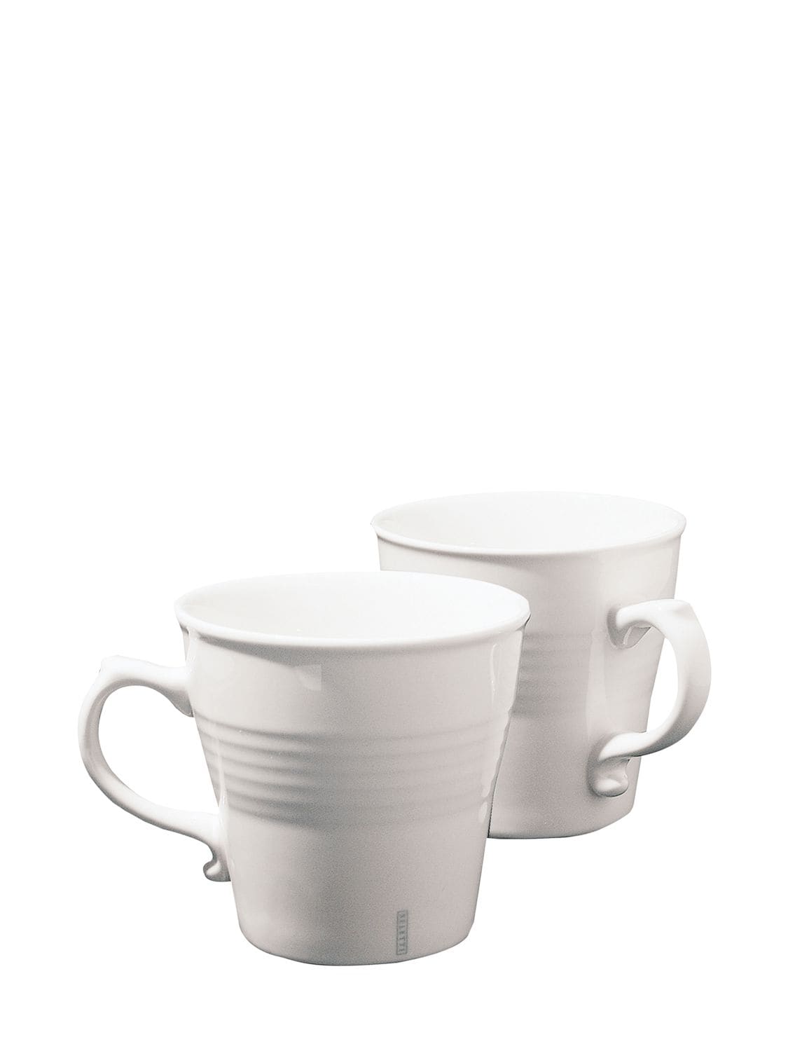 Seletti Set Of 2 Estetico Quotidiano Mugs In White