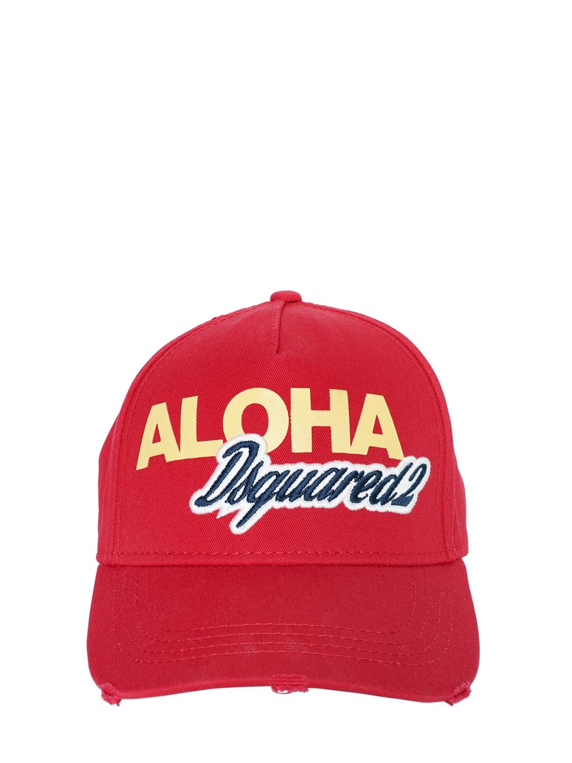 ALOHA コットンキャンバス野球帽
