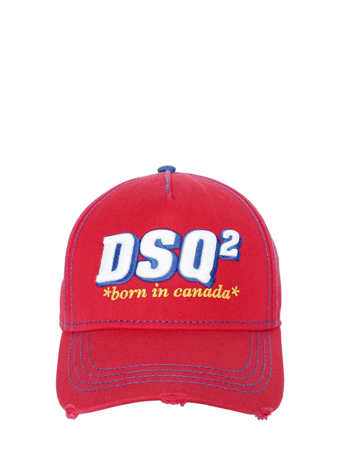 DSQ2 刺繍キャンバス野球帽