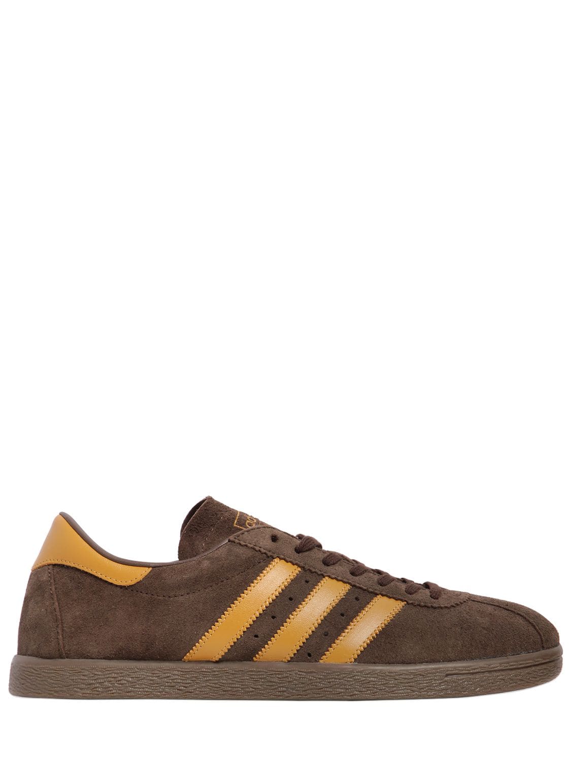 Adidas Originals Tobacco Suede & Leather Sneakers In Brown