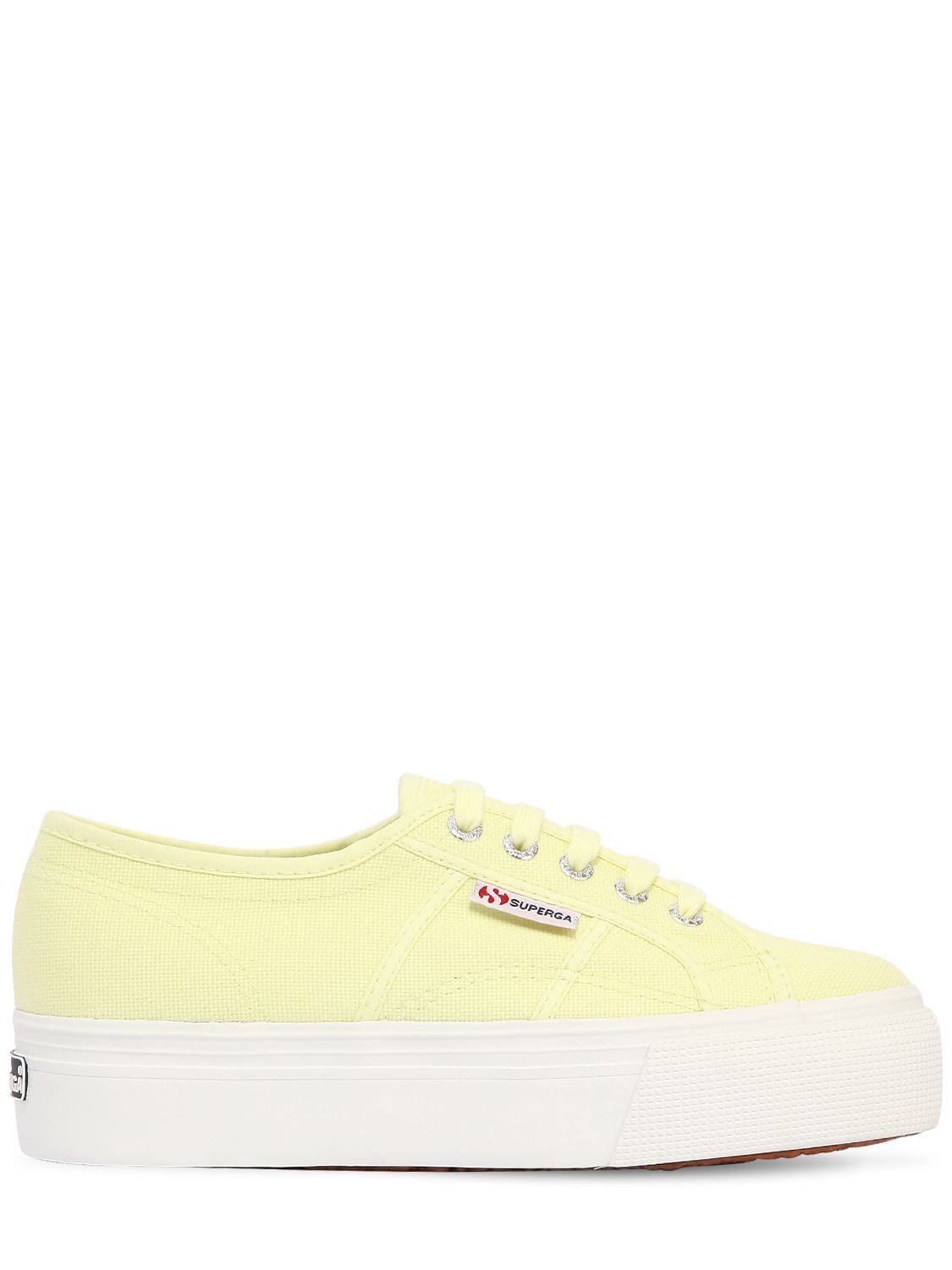 Superga 2750 Canvas Sneakers In Yellow 