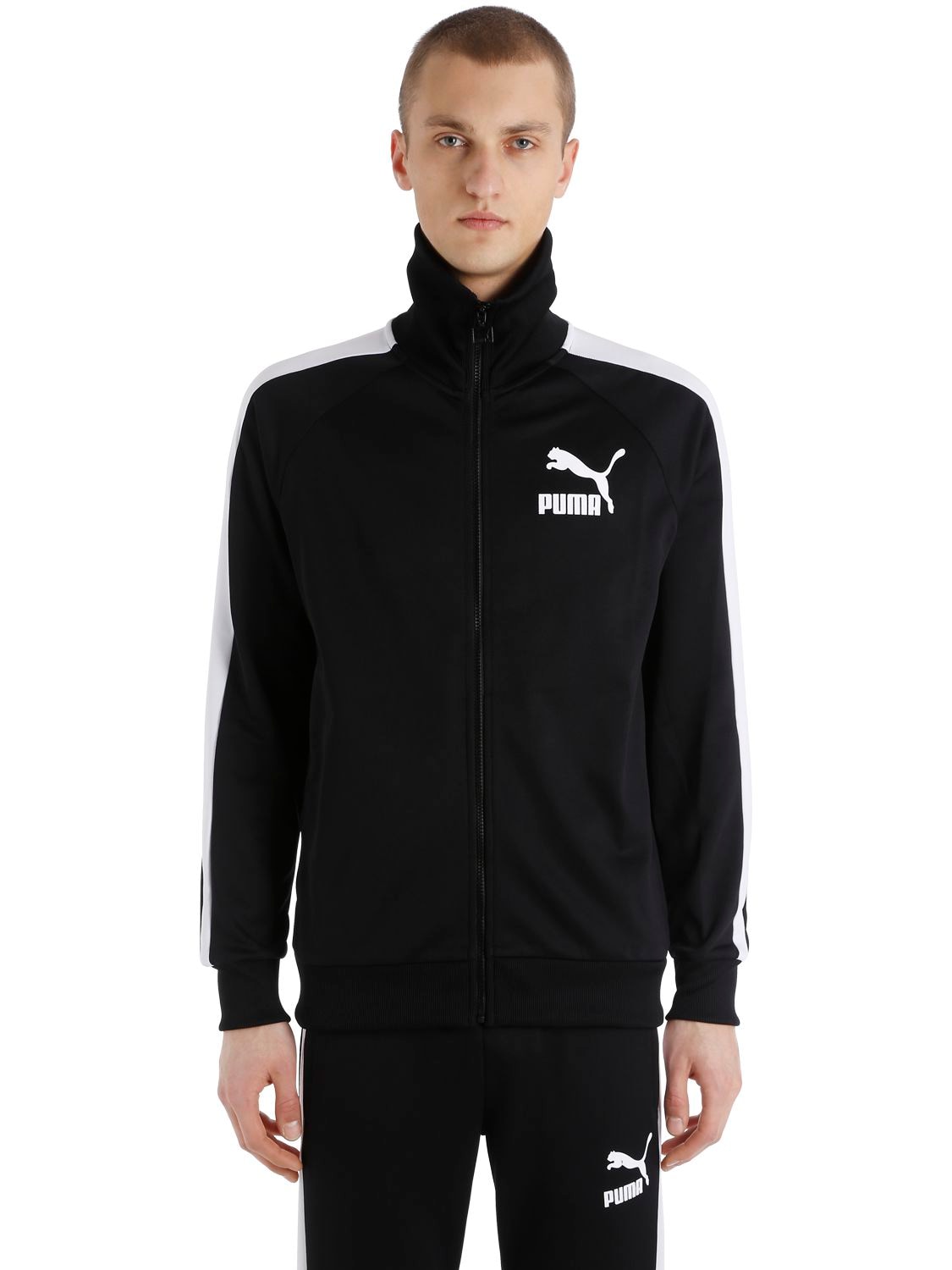 Contributor consumer limbs Puma T7 Archive 1968 Tech Blend Track Jacket In Black | ModeSens