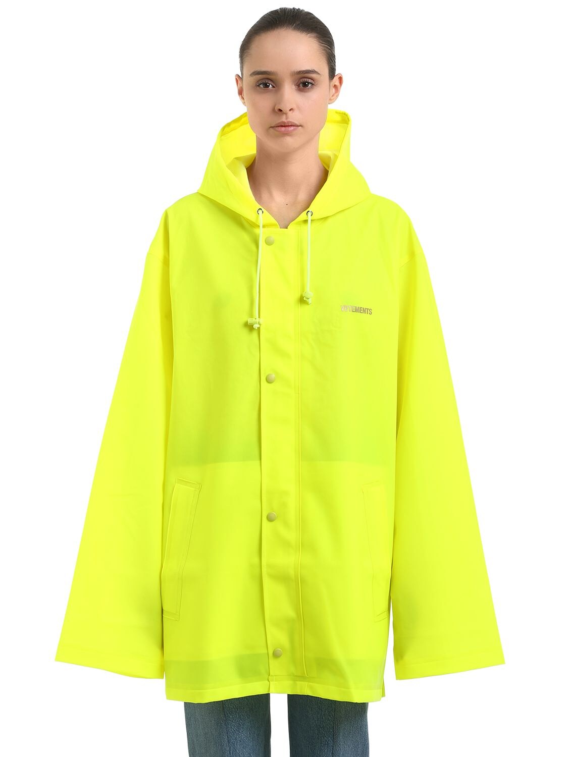 Vetements hot sale yellow raincoat