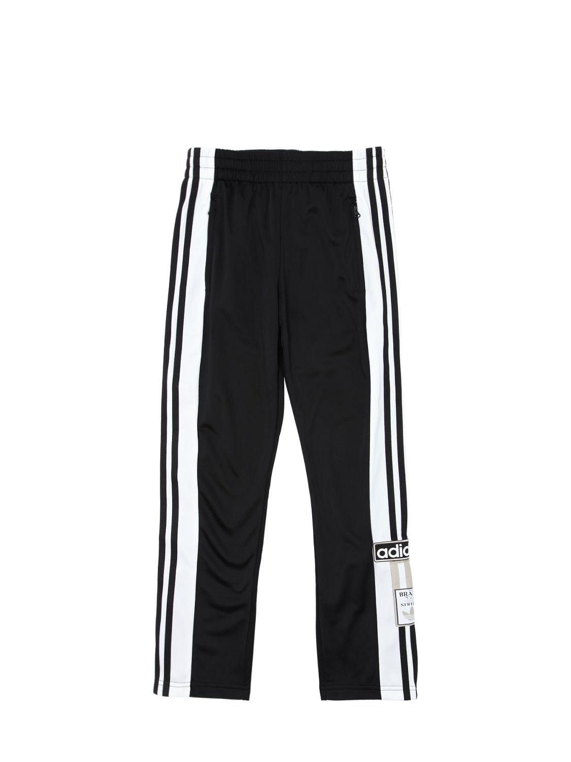 adidas pants with buttons on the side