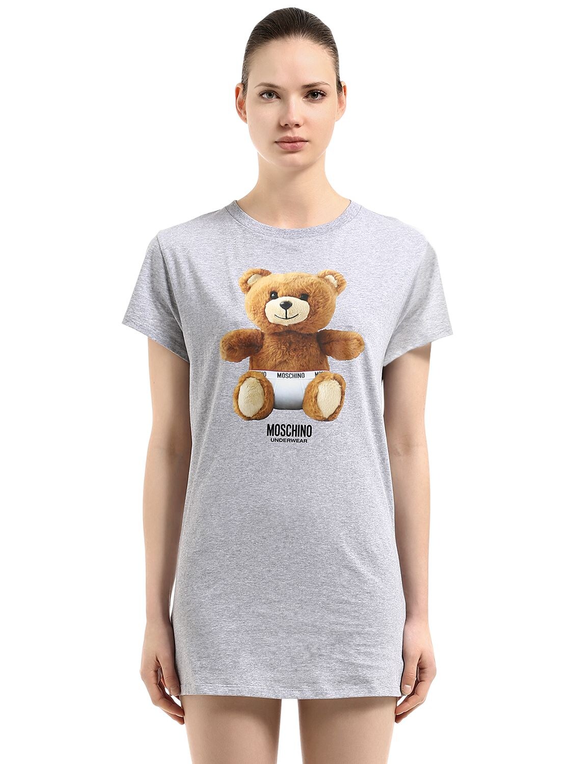 moschino t shirt underwear bear