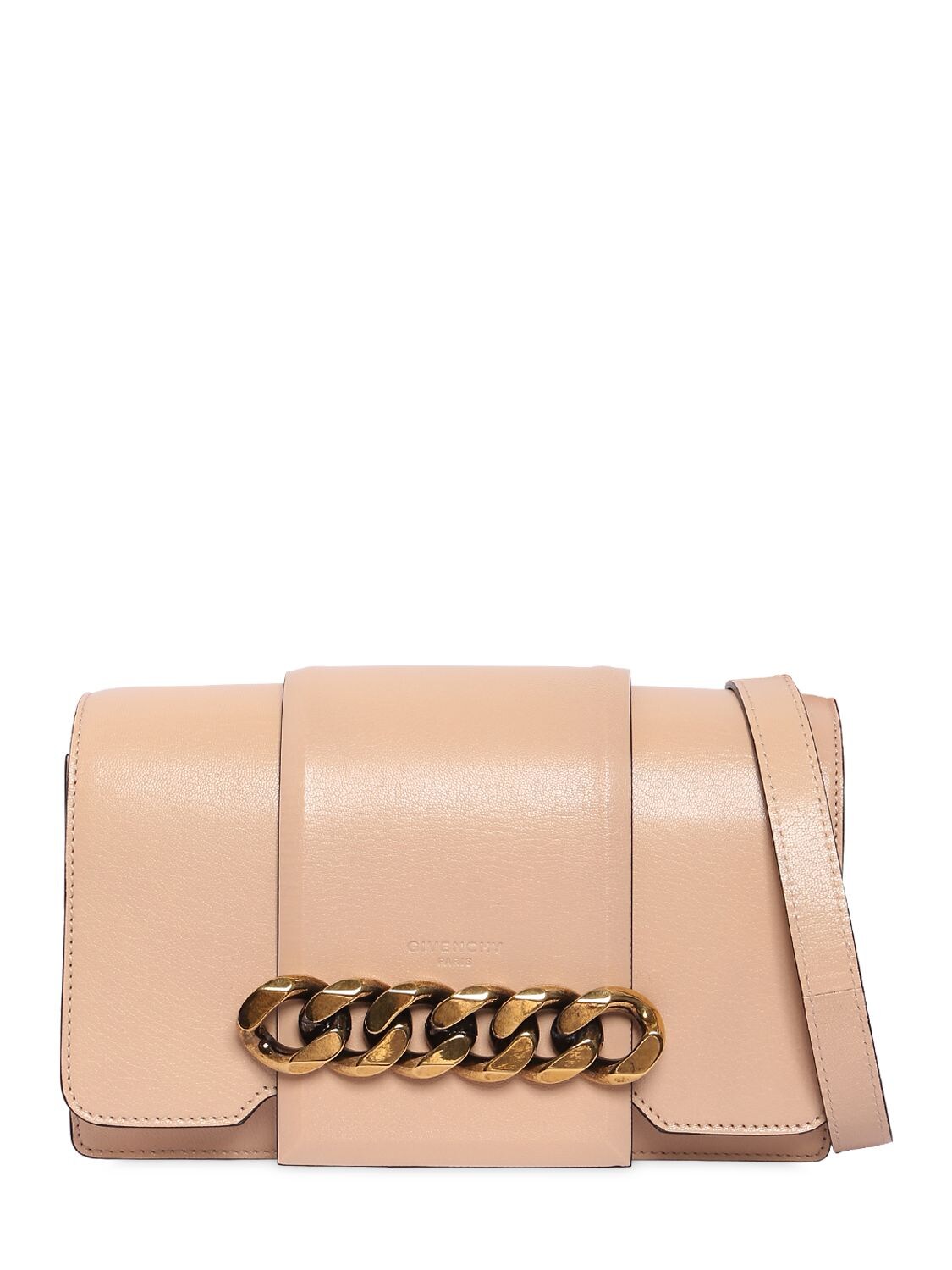 Givenchy Small Infinity Leather Shoulder Bag In Light Pink