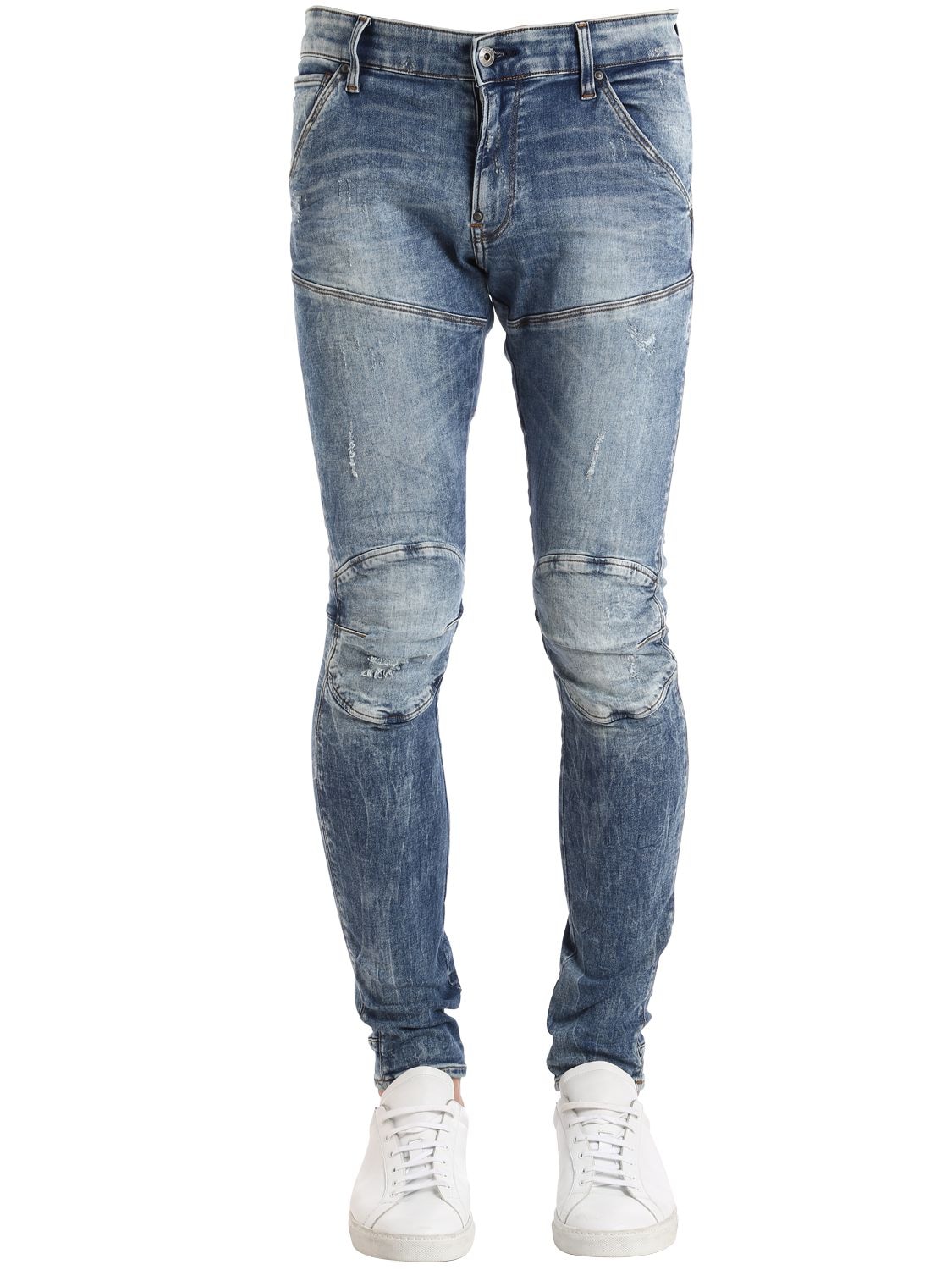 G-star 5620 3d Super Slim Denim Jeans In Light Blue