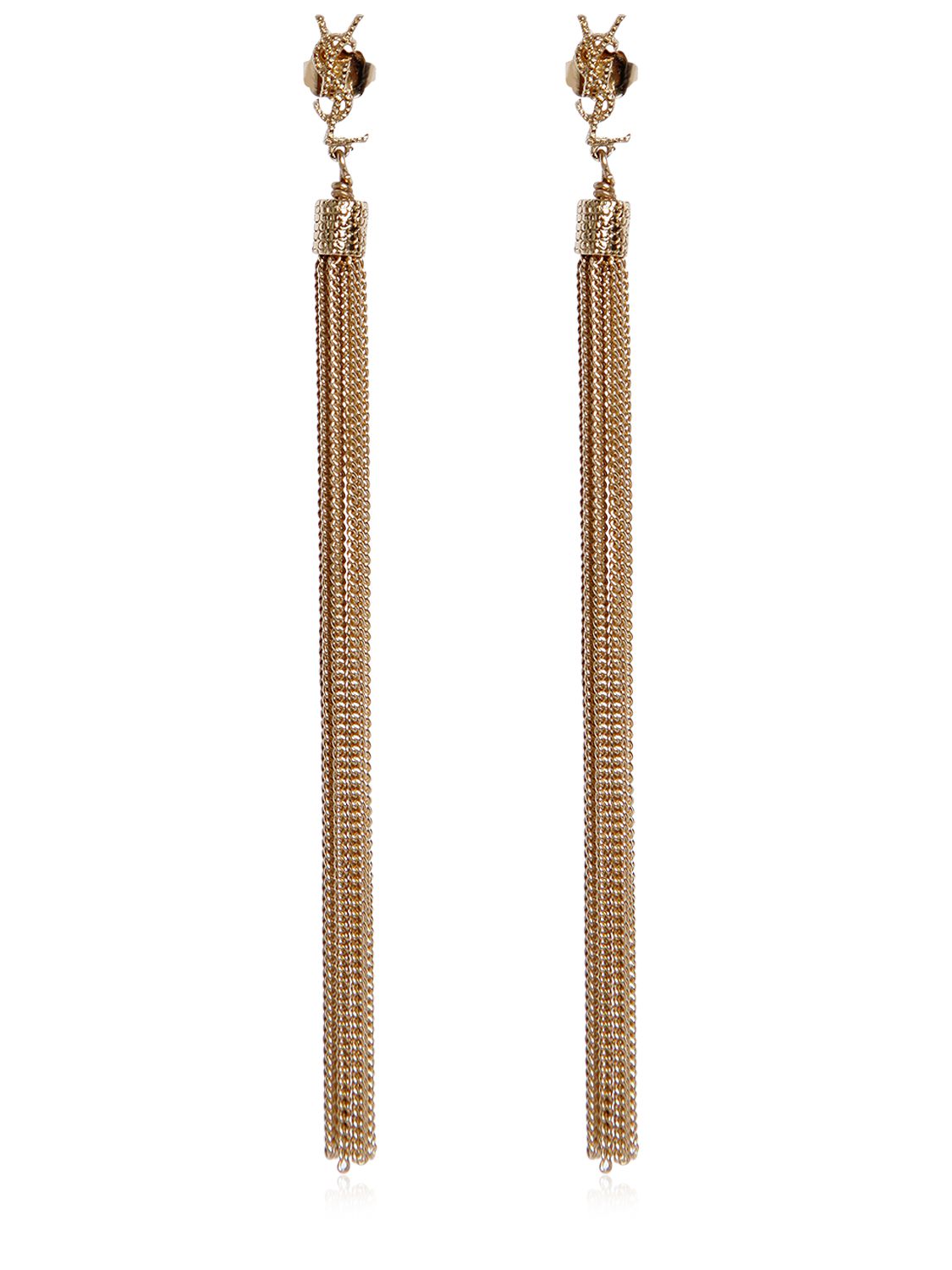 LOULOU MONOGRAM チェーンピアス