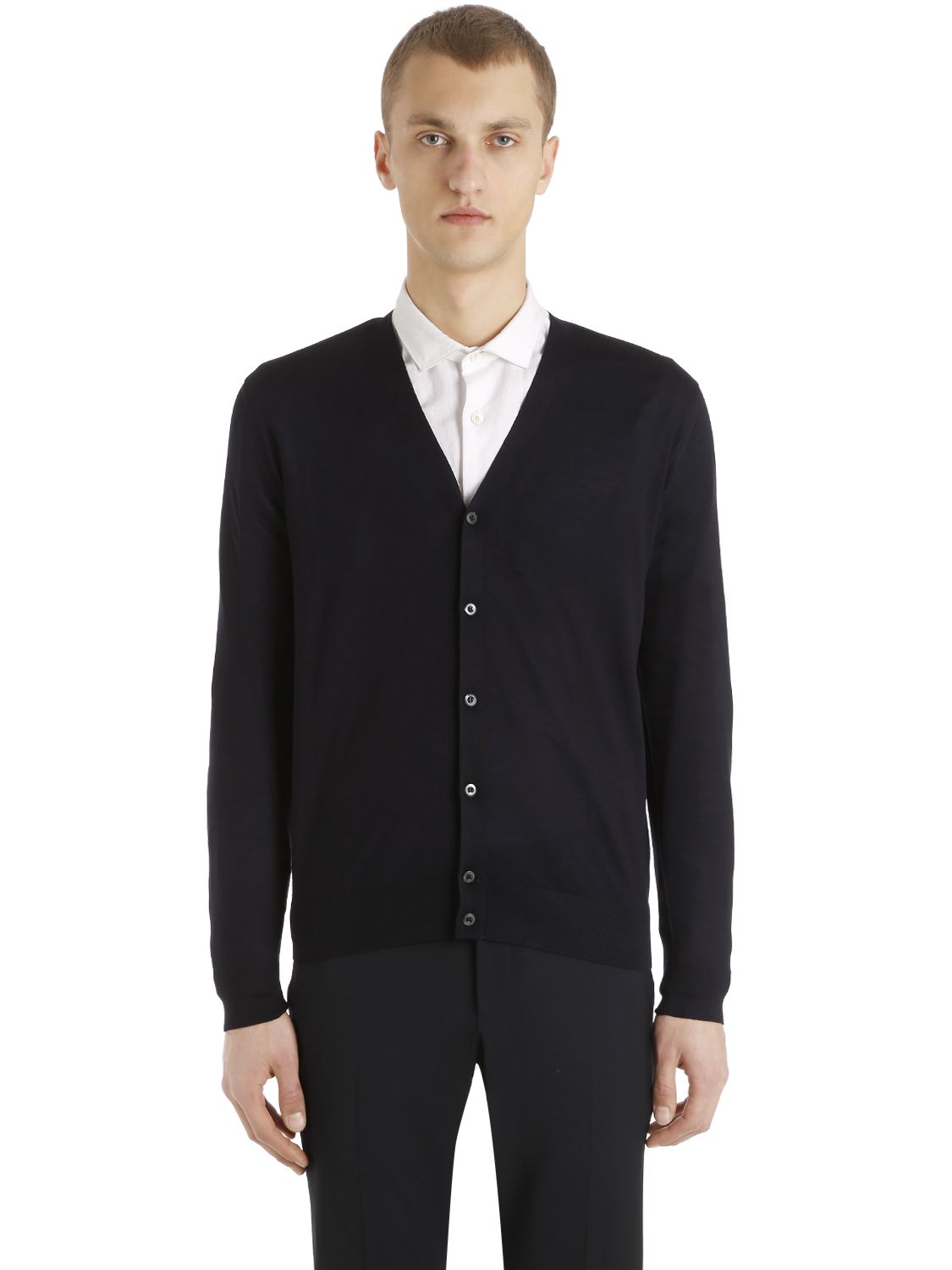 Cardigan Aus Schurwolle