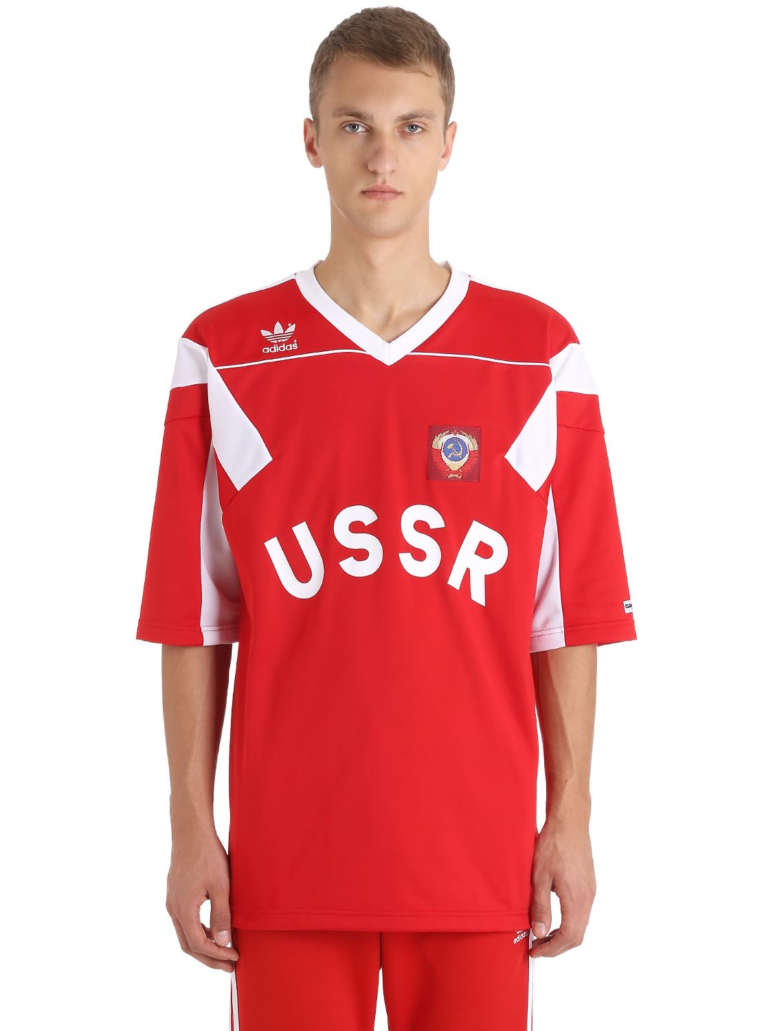 Of later Roos lied Adidas Originals Russia 1991 Football Jersey In Red | ModeSens