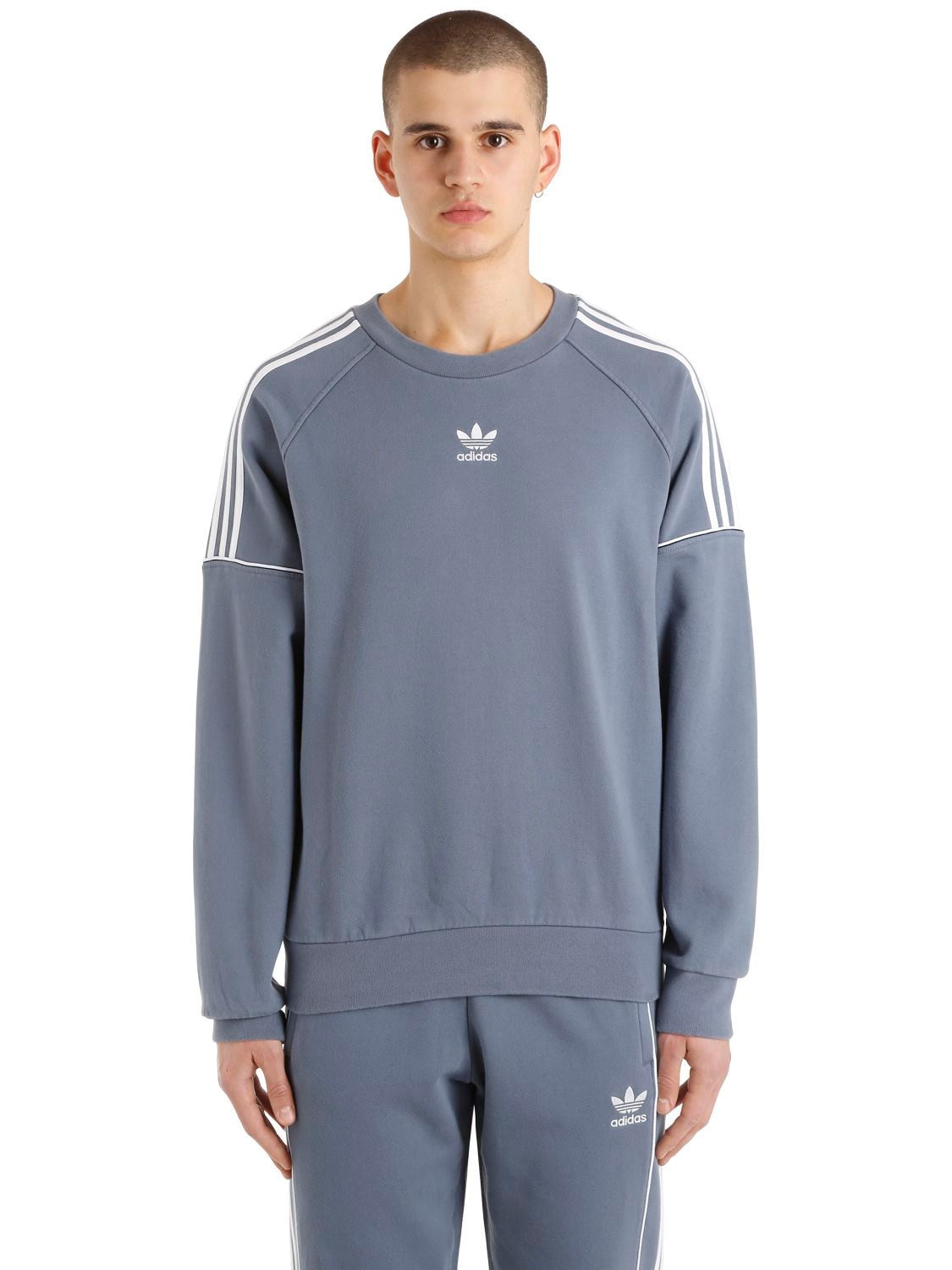 adidas originals pipe crew sweatshirt