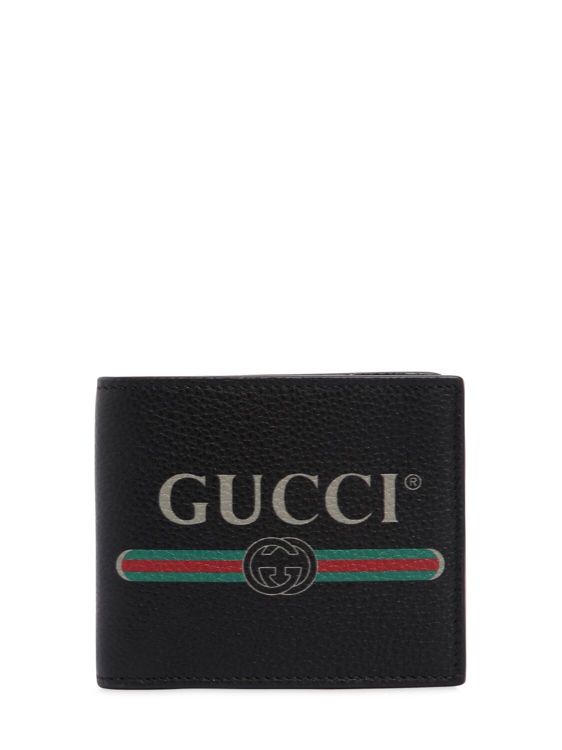 GUCCI GUCCI 1980'S PRINTED LEATHER WALLET,67IH0L020-ODE2Mw2