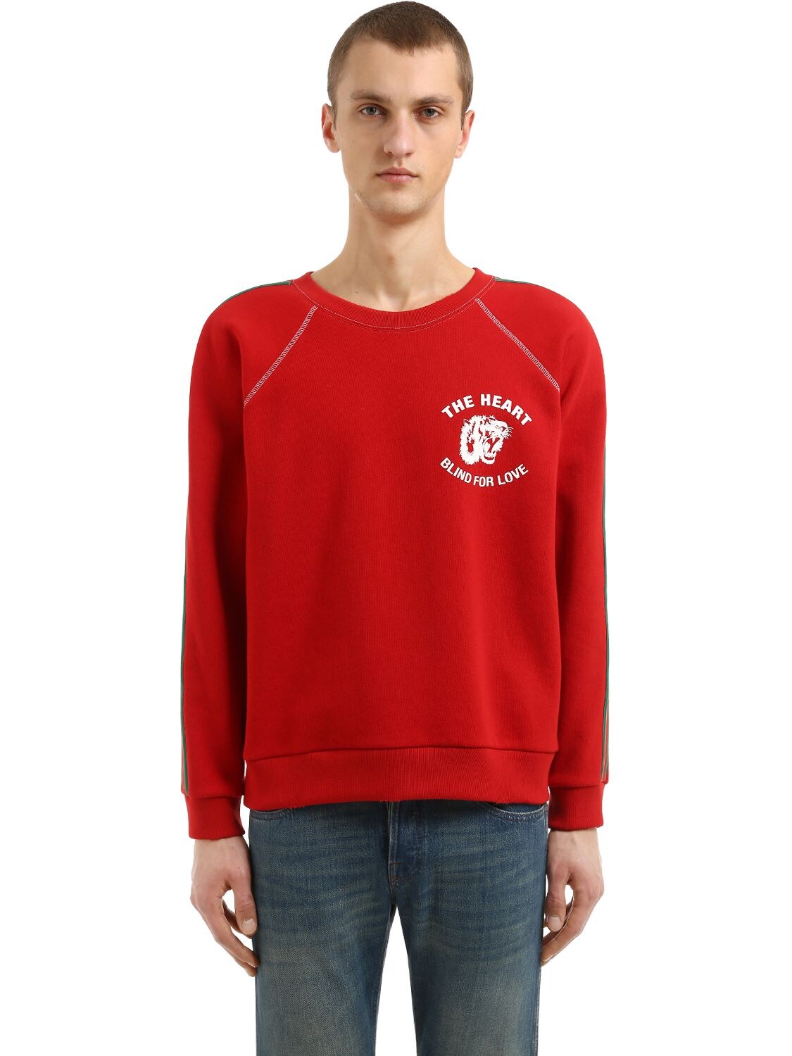 GUCCI SPIRITISMO PATCH COTTON SWEATSHIRT,67IH0U007-NJU4OQ2