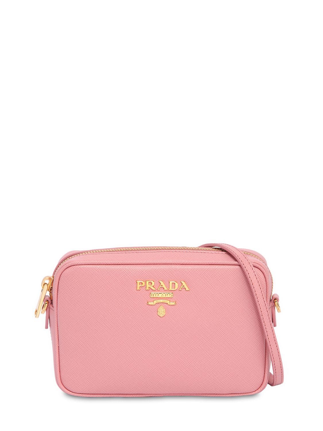 prada pink camera bag