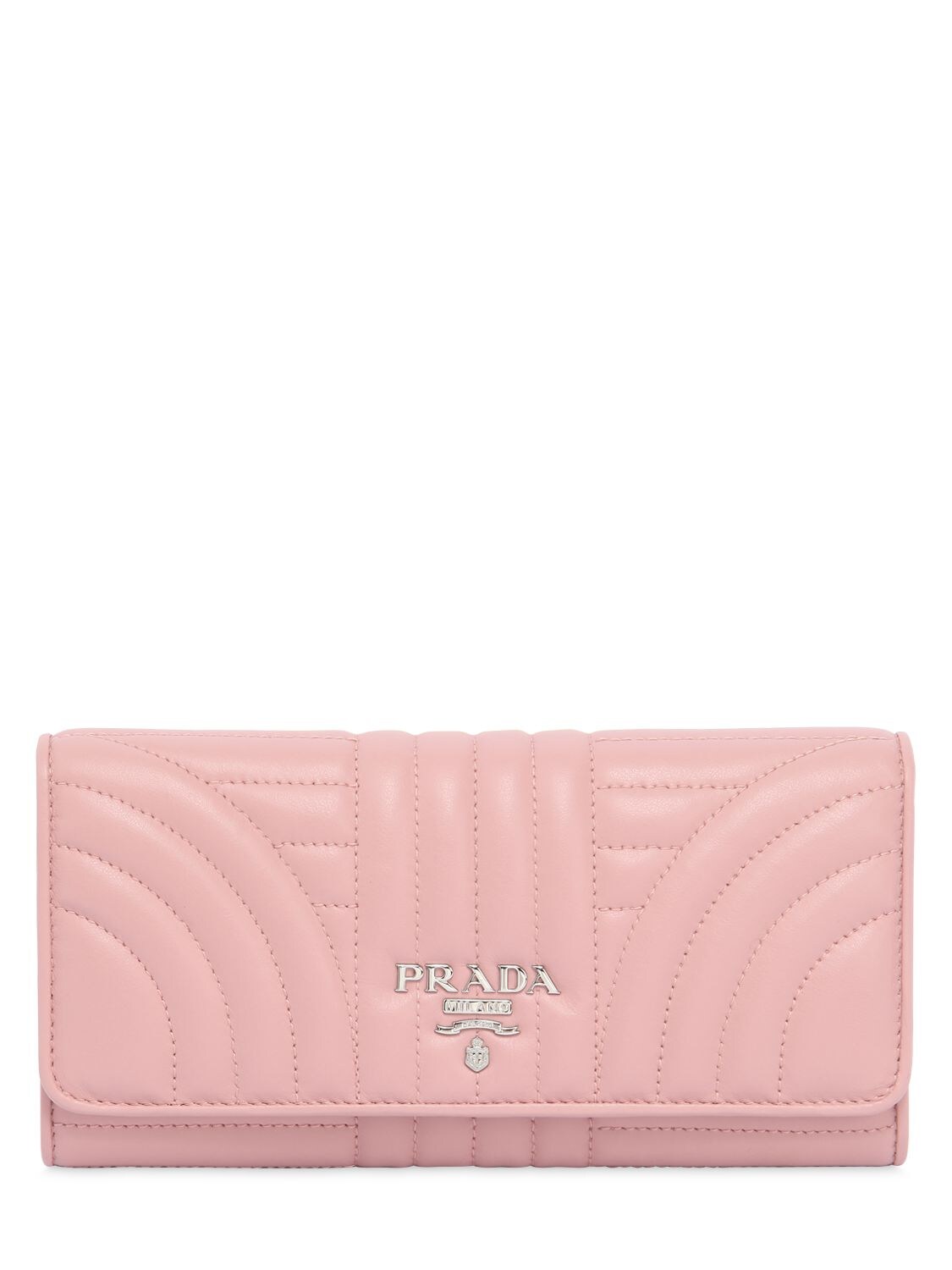 PRADA QUILTED LEATHER CONTINENTAL WALLET,67IIUX040-RJA5MJQ1