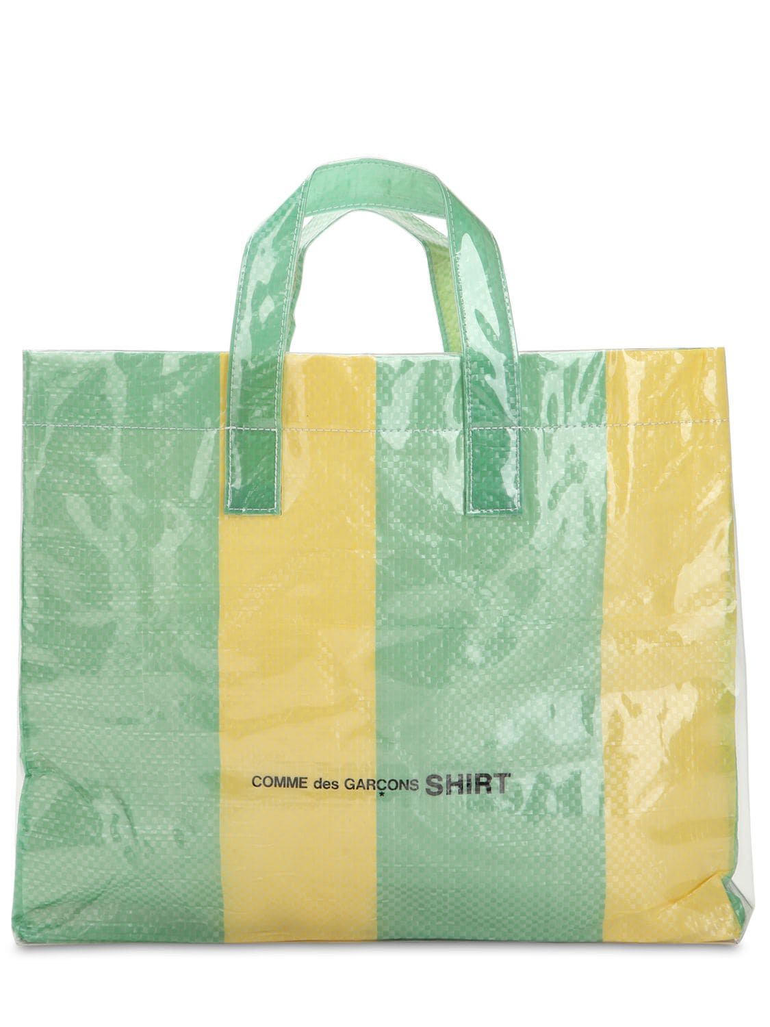 comme des garcons plastic tote