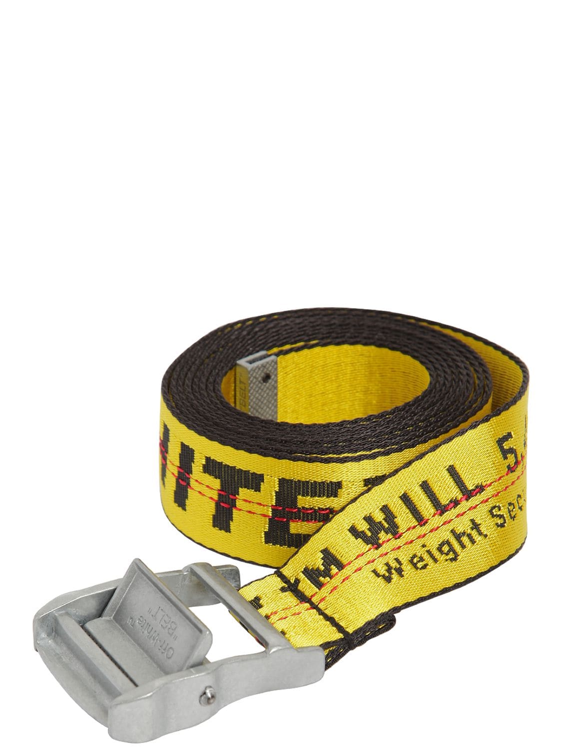 Off-white 35mm Long Nylon Industrial Belt In Yellow | ModeSens