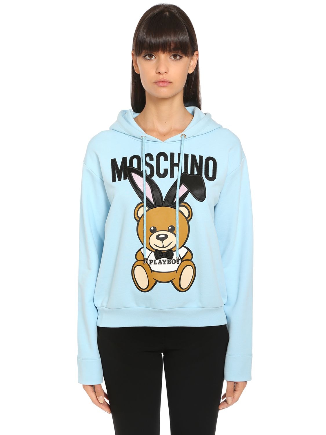 Moschino discount playboy hoodie