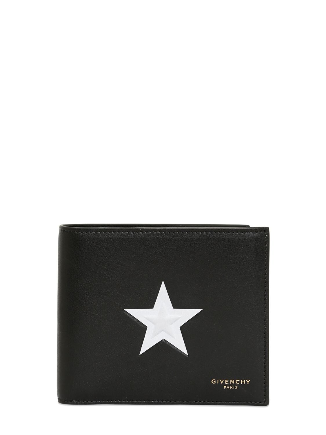 GIVENCHY EMBOSSED STAR CLASSIC WALLET,67ILBG012-MDAx0