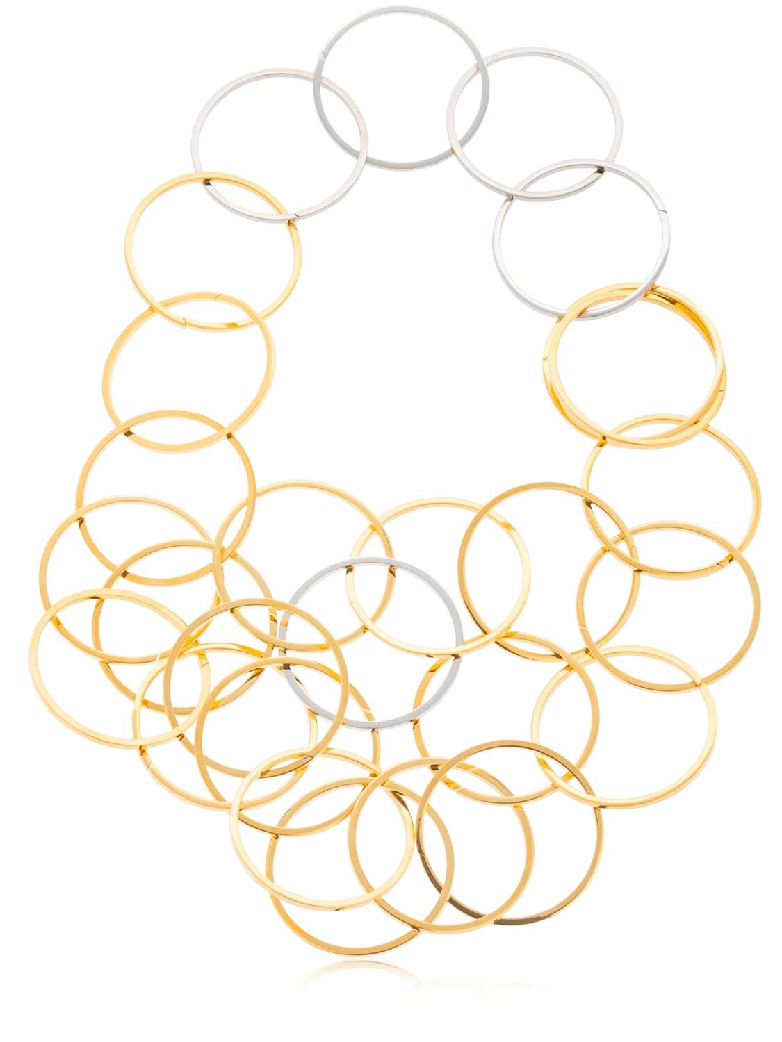 Vita Fede Zaha Link Necklace In Gold,silver
