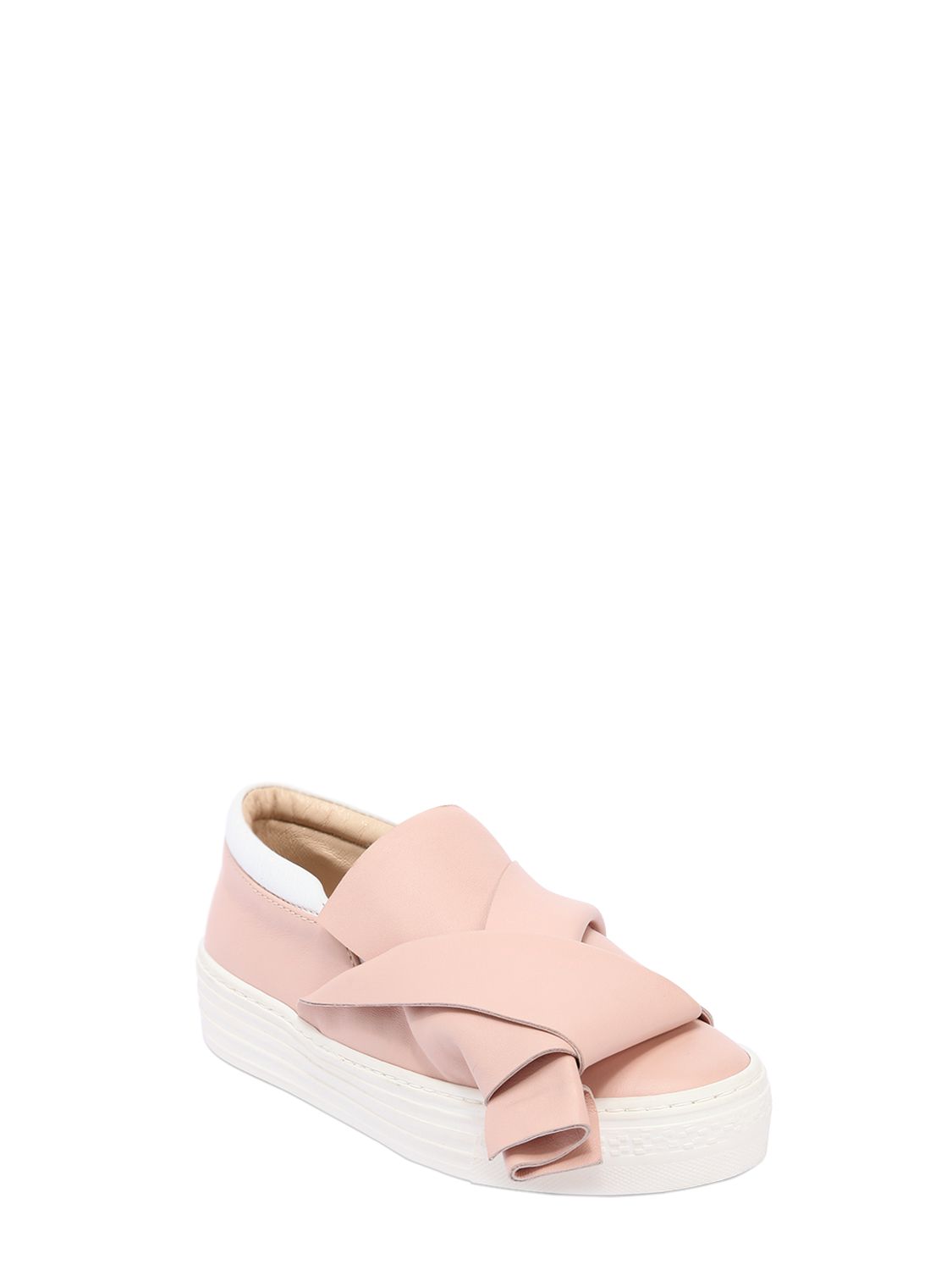Slip-on-sneakers Aus Leder