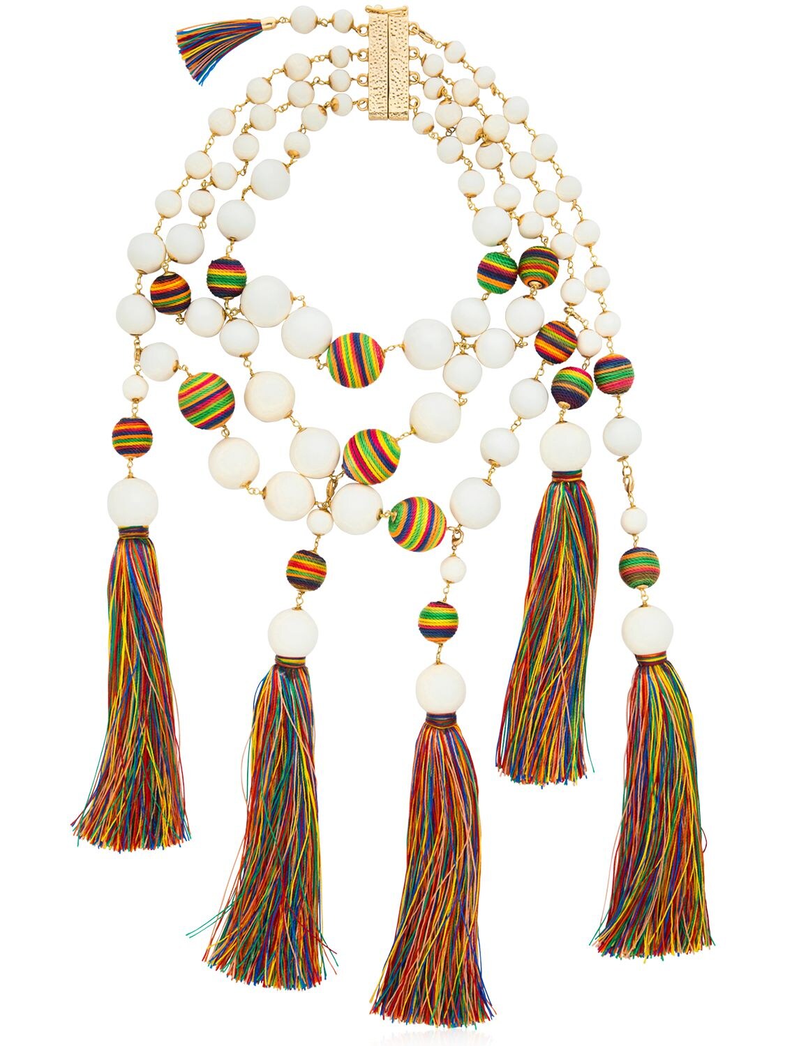 Rosantica Arlecchino Multi Strand Necklace In Multicolor