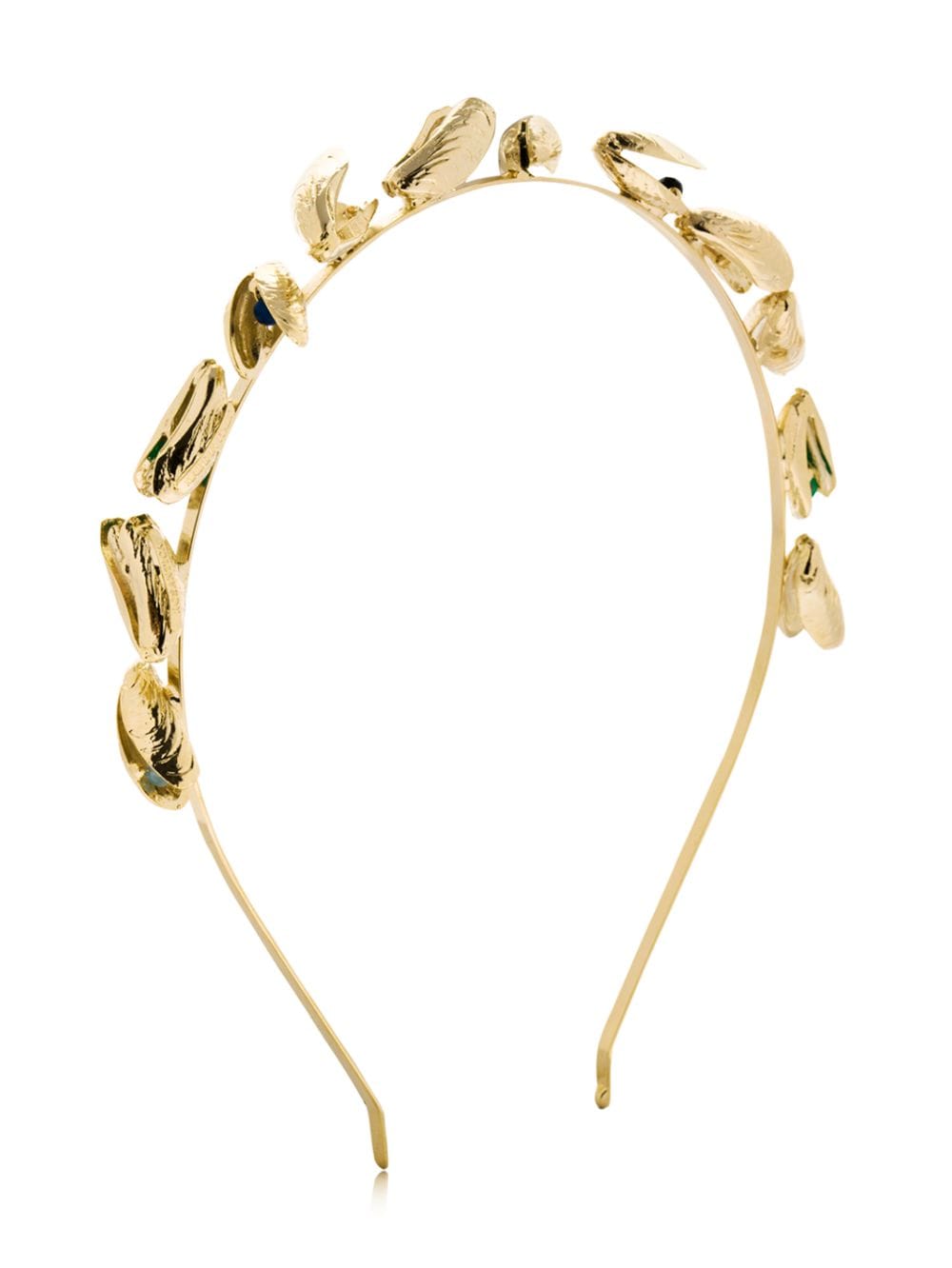 Rosantica Scoglio Headband In Gold