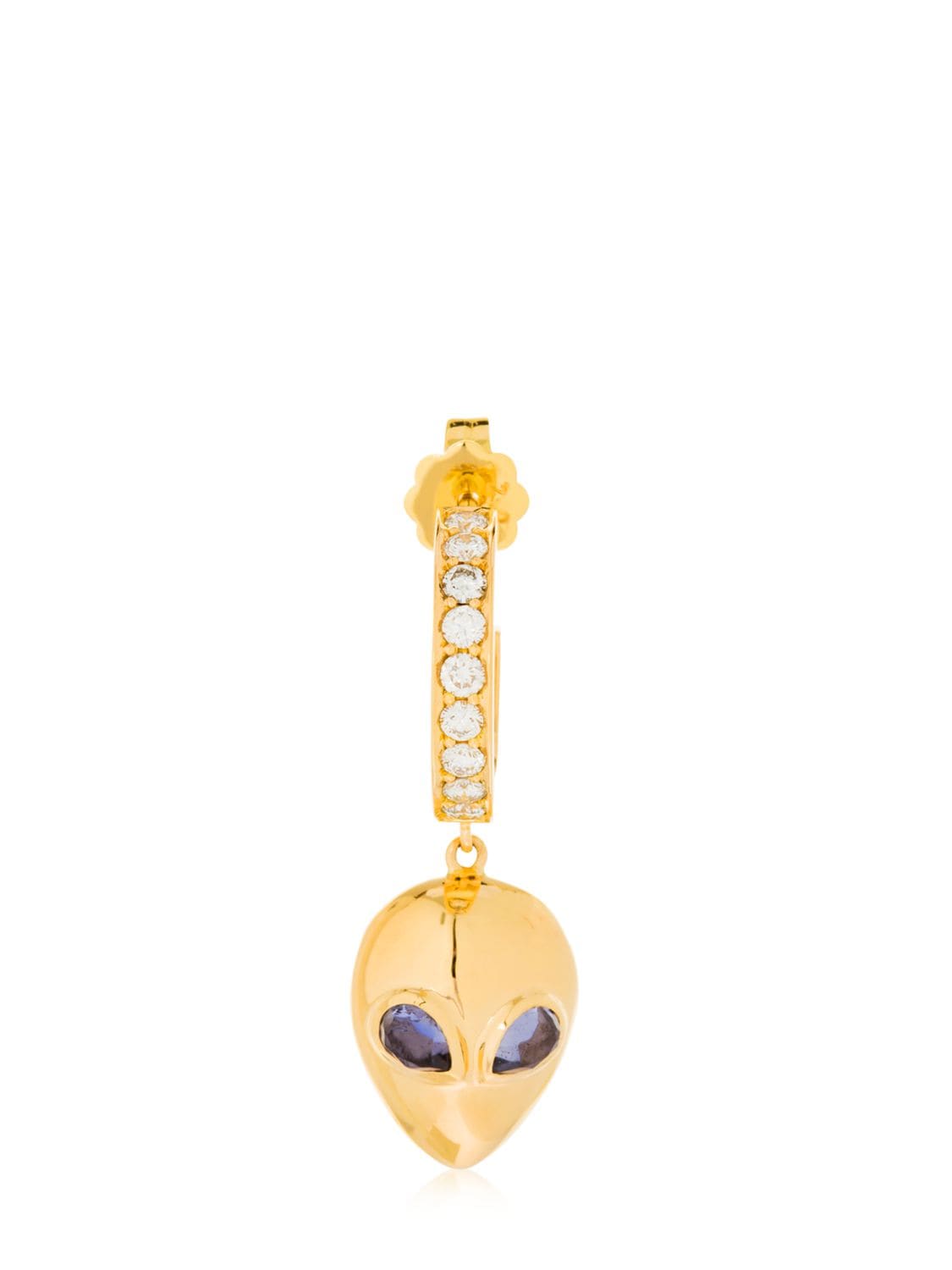 Alina Abegg Alien Gold & Diamond Mono Earring
