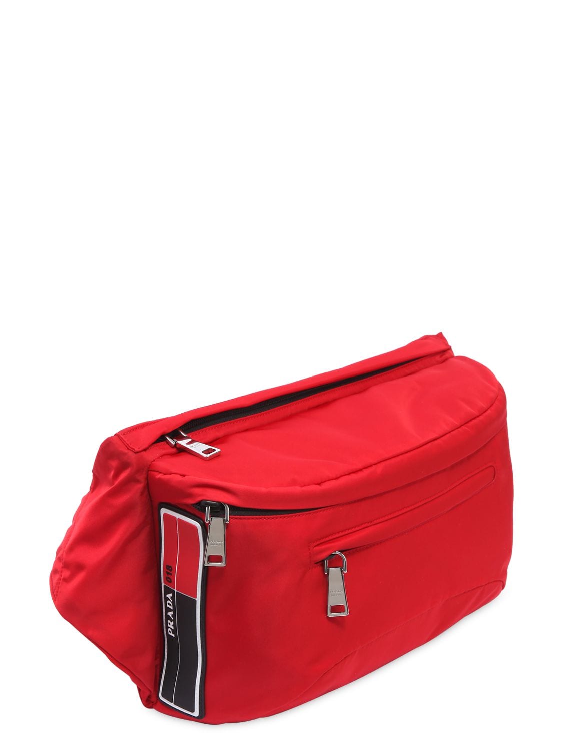 Prada Maxi Nylon Belt Pack In Red | ModeSens