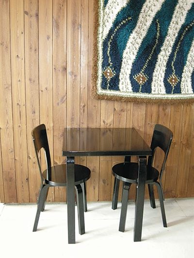 Shop Artek 66 Chair In Black