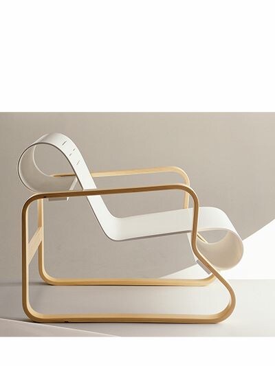 Shop Artek Paimio 41 Armchair In White