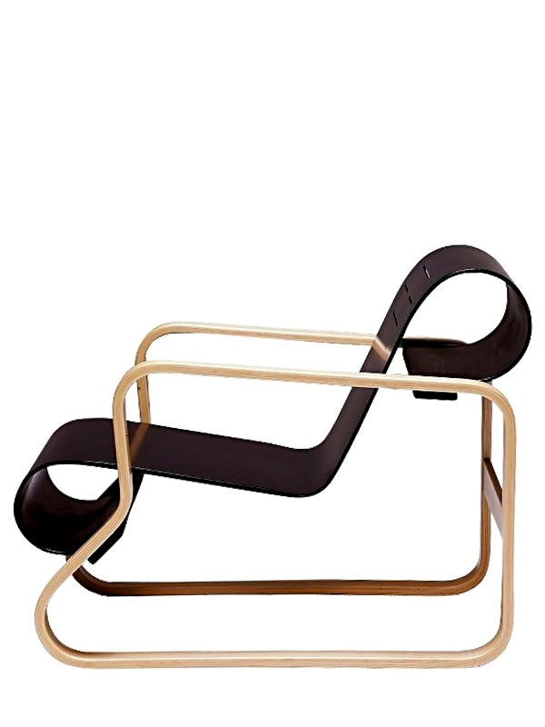 Artek Paimio 41 Armchair In Black