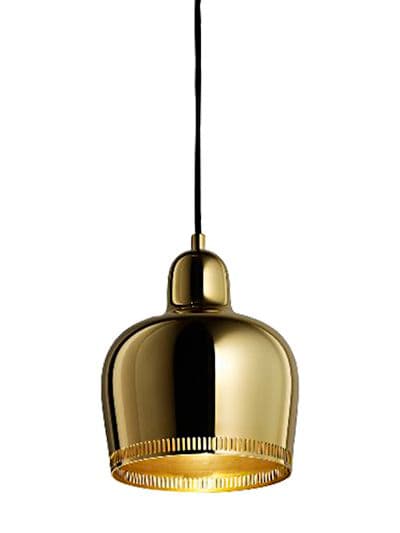 Shop Artek A330s Savoy Golden Bell Pendant Lamp