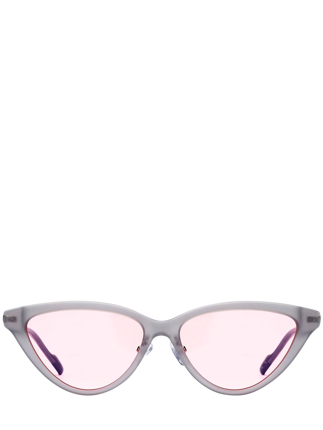 Adidas Originals By Italia Independent Acetate Cat-eye Sunglasses In Dark Grey