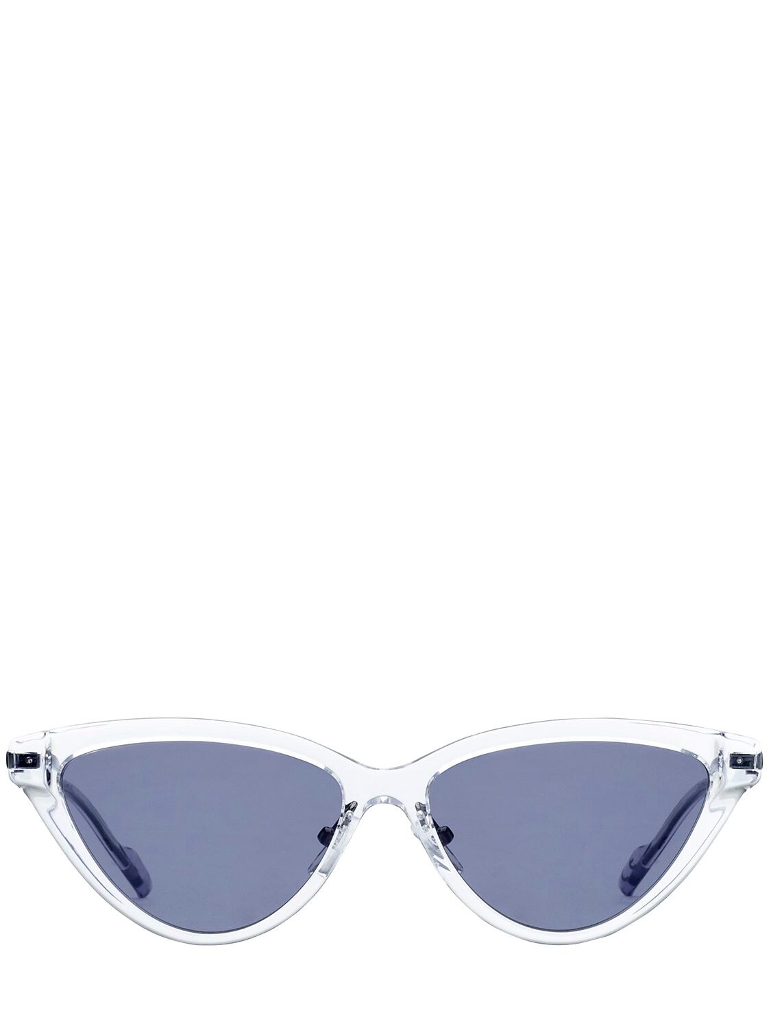 Adidas Originals By Italia Independent Acetate Cat-eye Sunglasses In Crystal