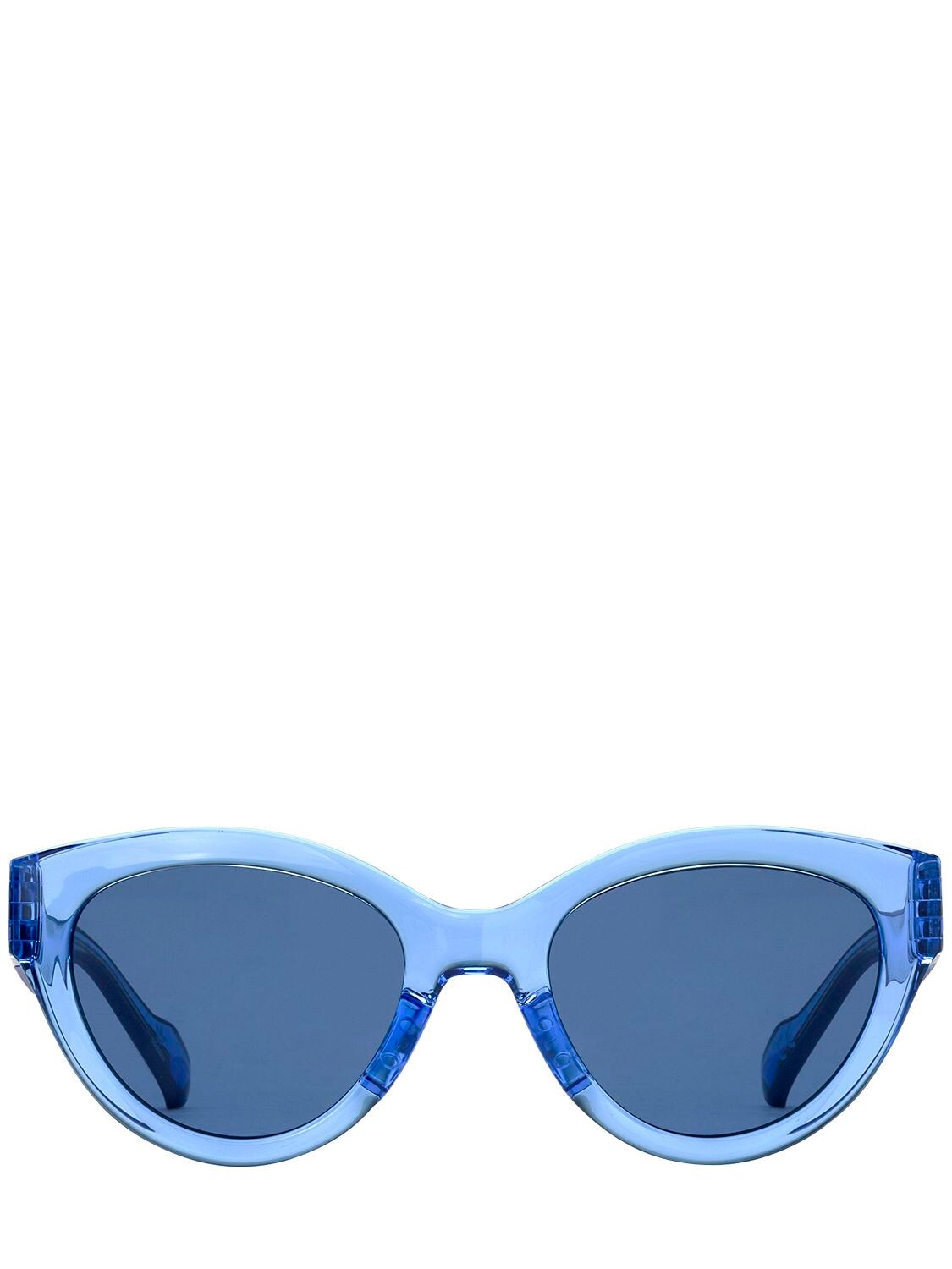 Adidas Originals By Italia Independent Acetate Cat-eye Sunglasses In Blue