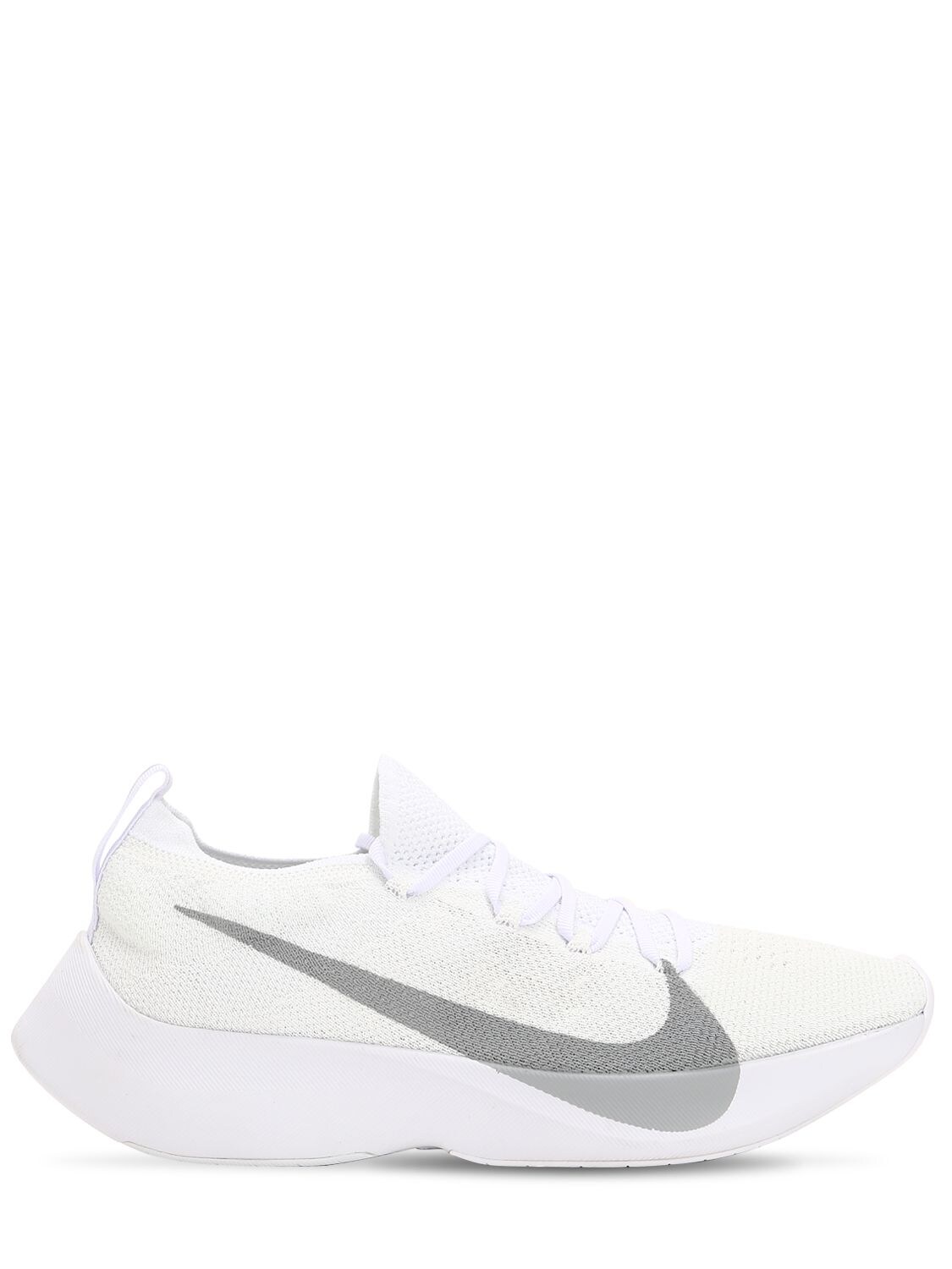 Nike Vapor Street Flyknit Sneakers In White