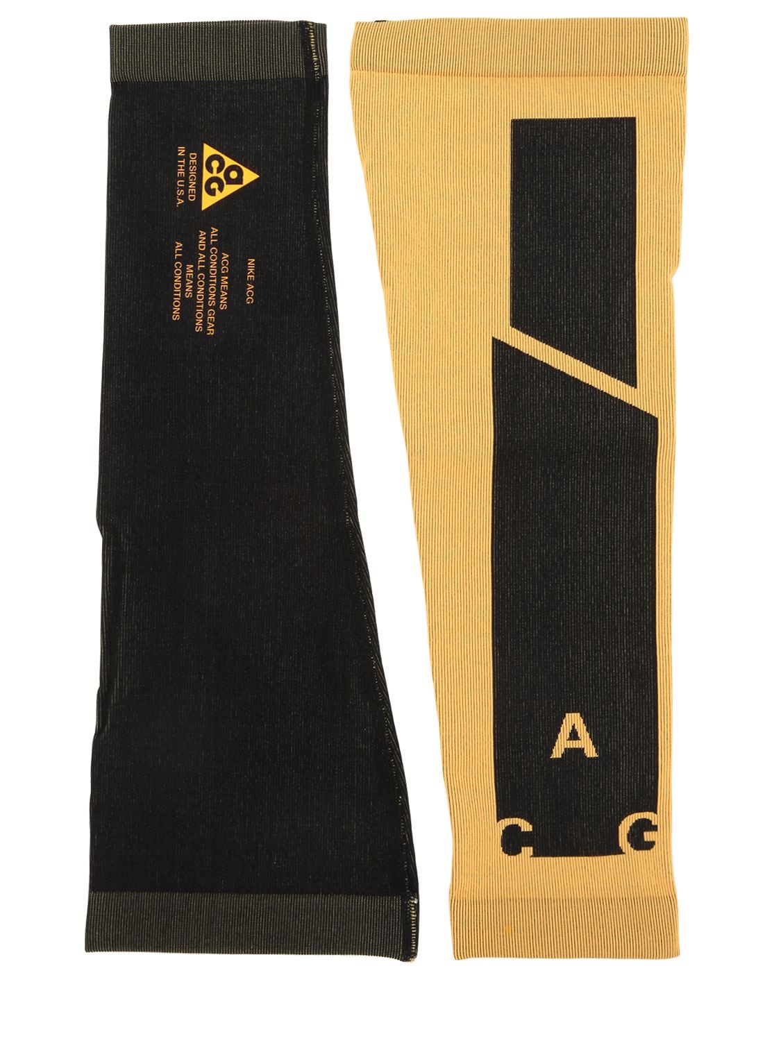 fuente Viaje Marco Polo Nike Lab Acg Arm Sleeves In Orange/black | ModeSens