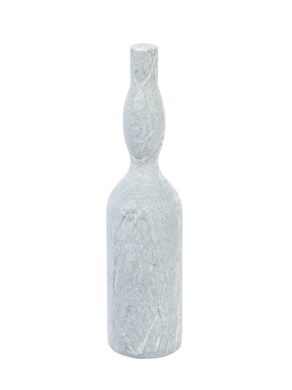 Salvatori Cipollino Marble Bottle In Grey