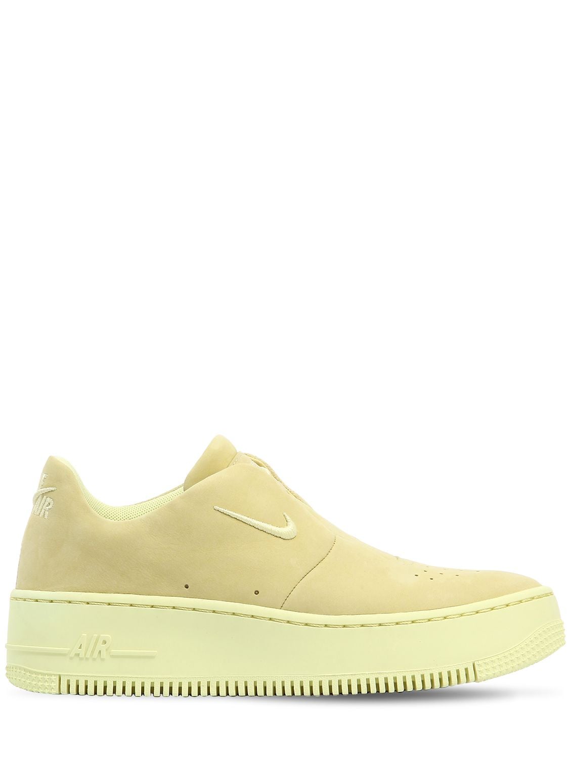 Nike Air Force 1 Sage Xx Slip-on Sneakers In Yellow