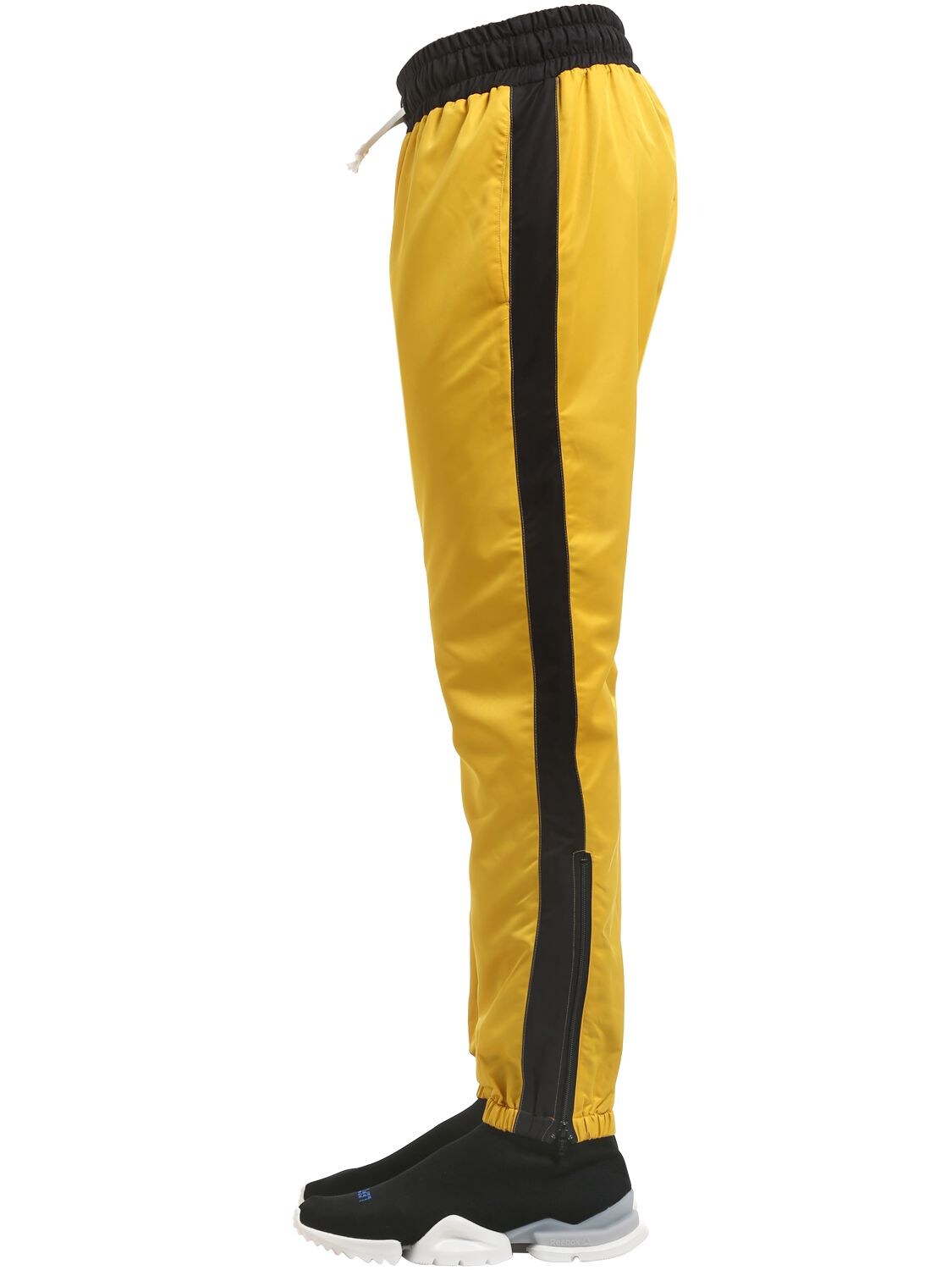 Daniel Patrick Parachute Track Pants In Yellow