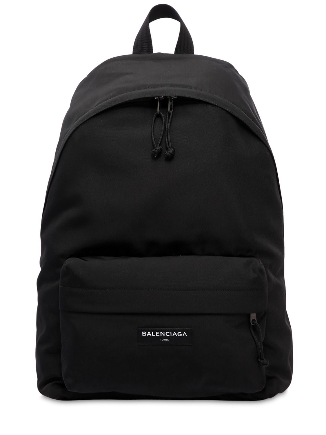 Balenciaga Nylon Backpack In Black
