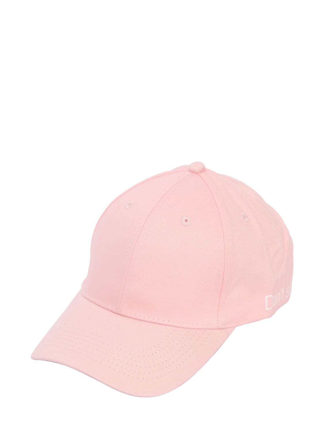 Famt - Fuck Art Make Tees I'm Not A Rapper Cotton Baseball Hat In Pink