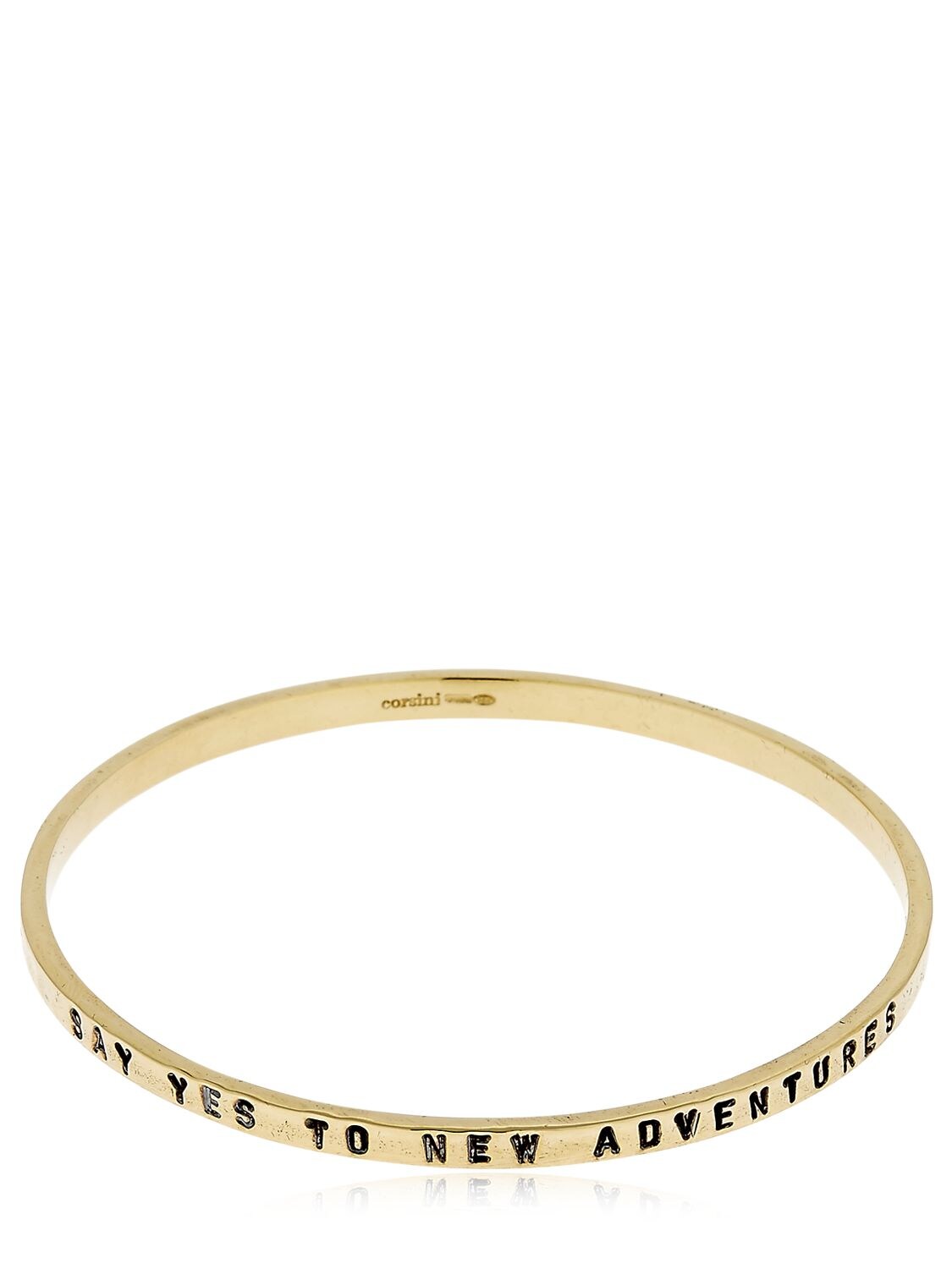 Gioielli Corsini Say Yes To New Adventures Bracelet In Gold