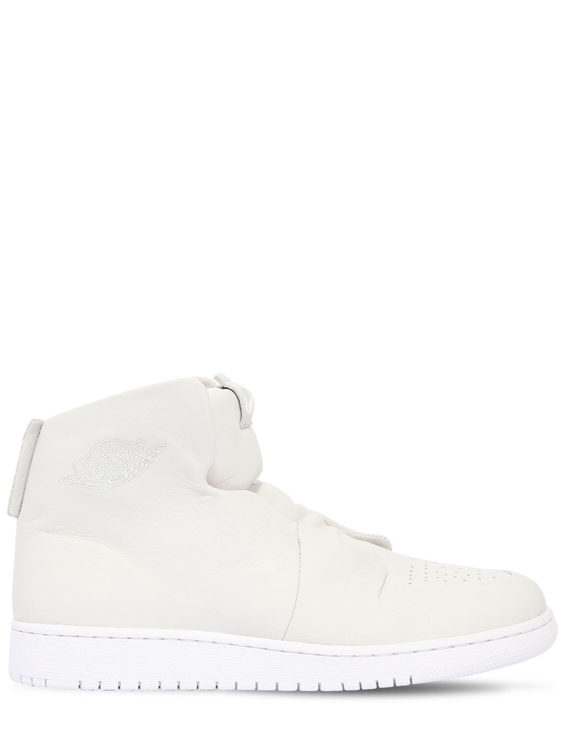 Nike Air Jordan 1 Sage Xx Mid Top Sneakers In White