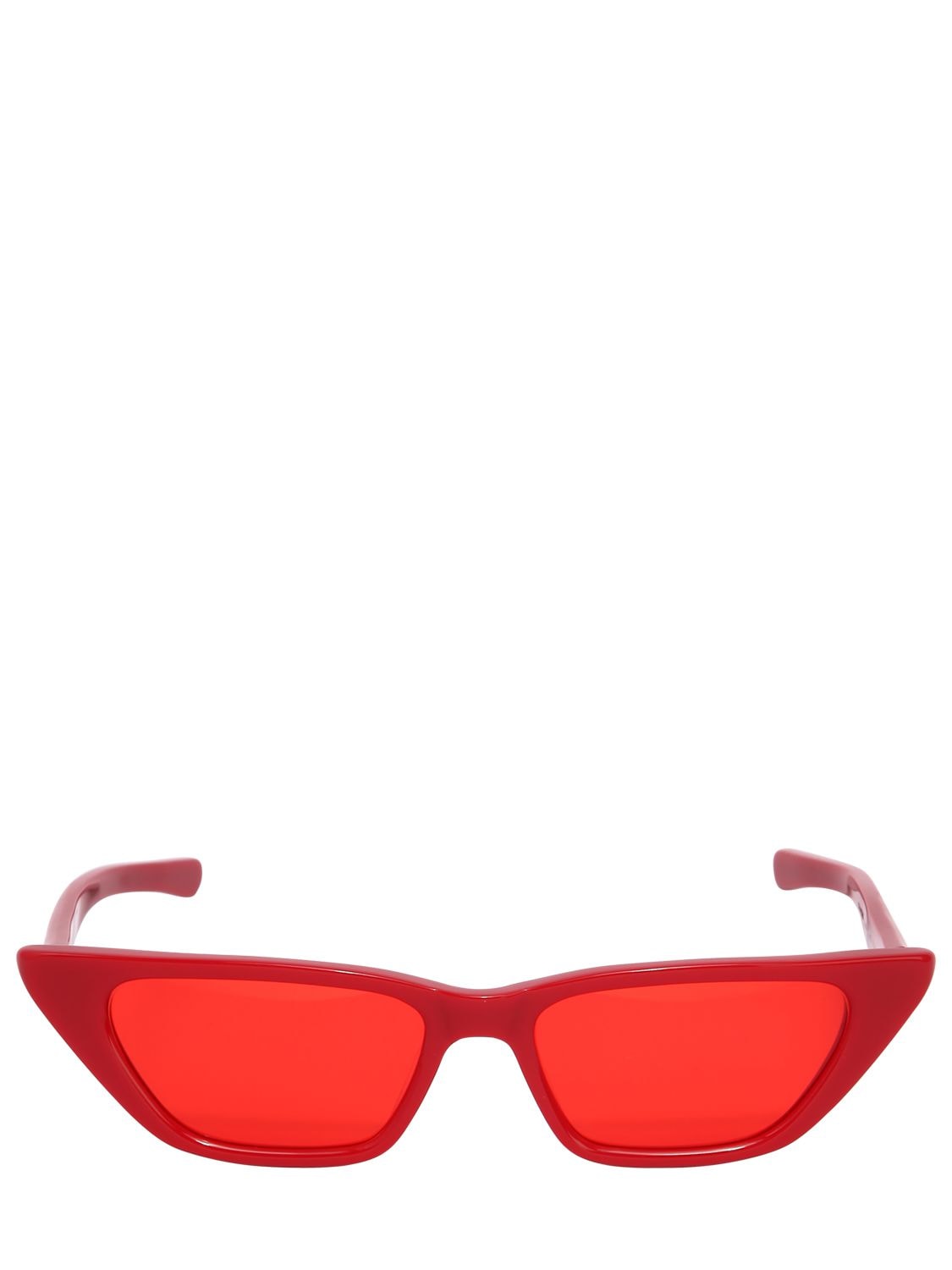 Ambush Molly Acetate Squared Cat-eye Sunglasses In Red