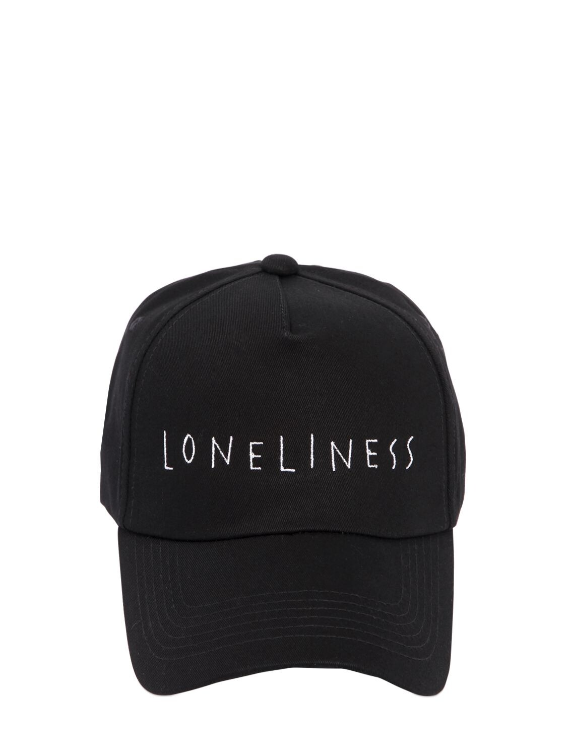 Azs Tokyo Loneliness Embroidered Baseball Hat In Black